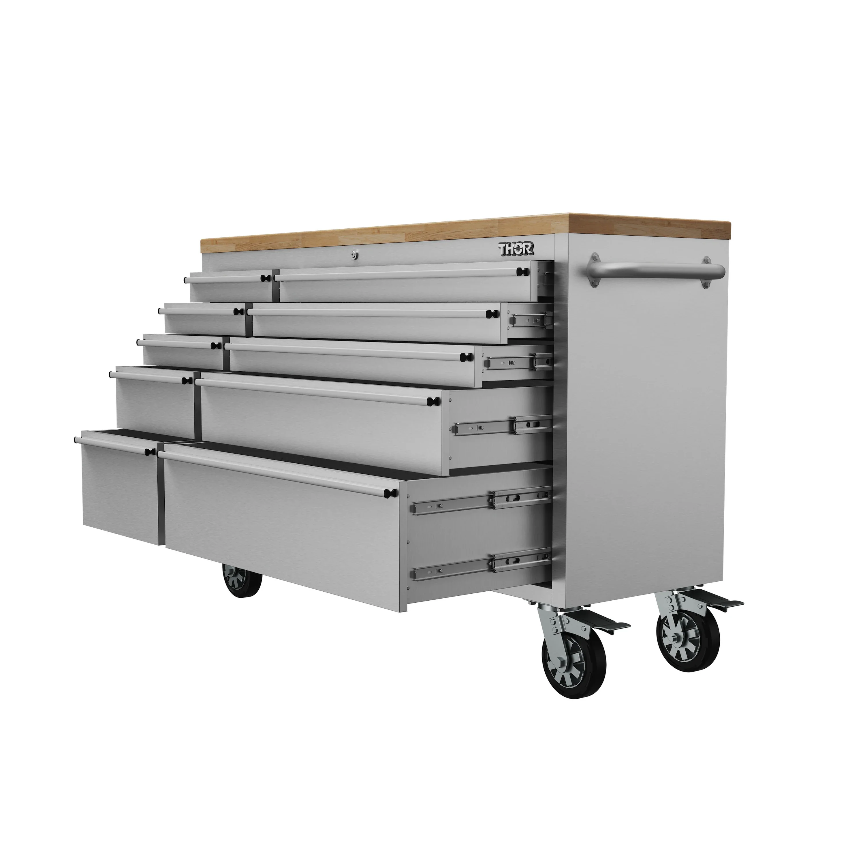 Thor 55-Inch Premium 10-Drawer Mobile Tool Workbench (TC5510) - Image 10