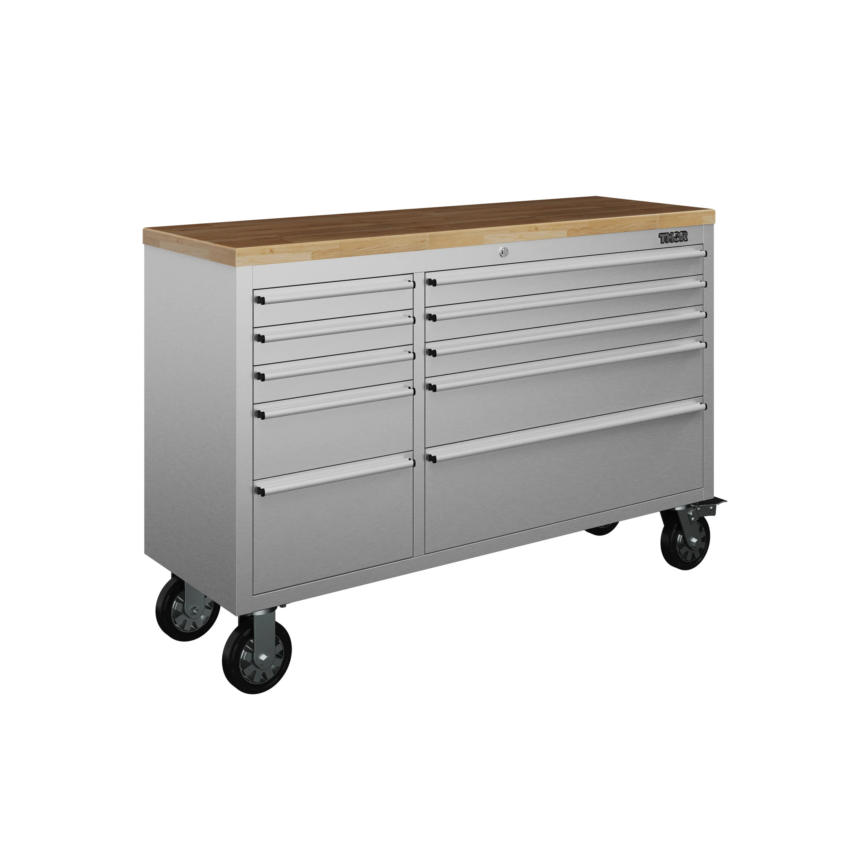 Thor 55-Inch Premium 10-Drawer Mobile Tool Workbench (TC5510) - Image 4