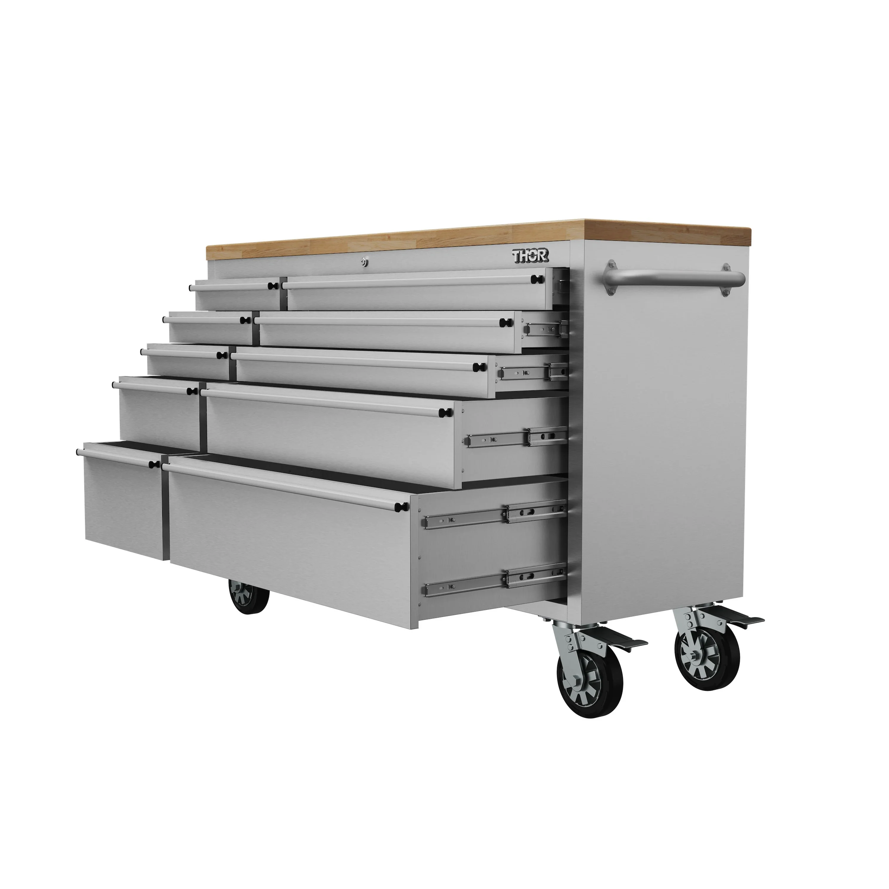 Thor 55-Inch Premium 10-Drawer Mobile Tool Workbench (TC5510) - Image 9