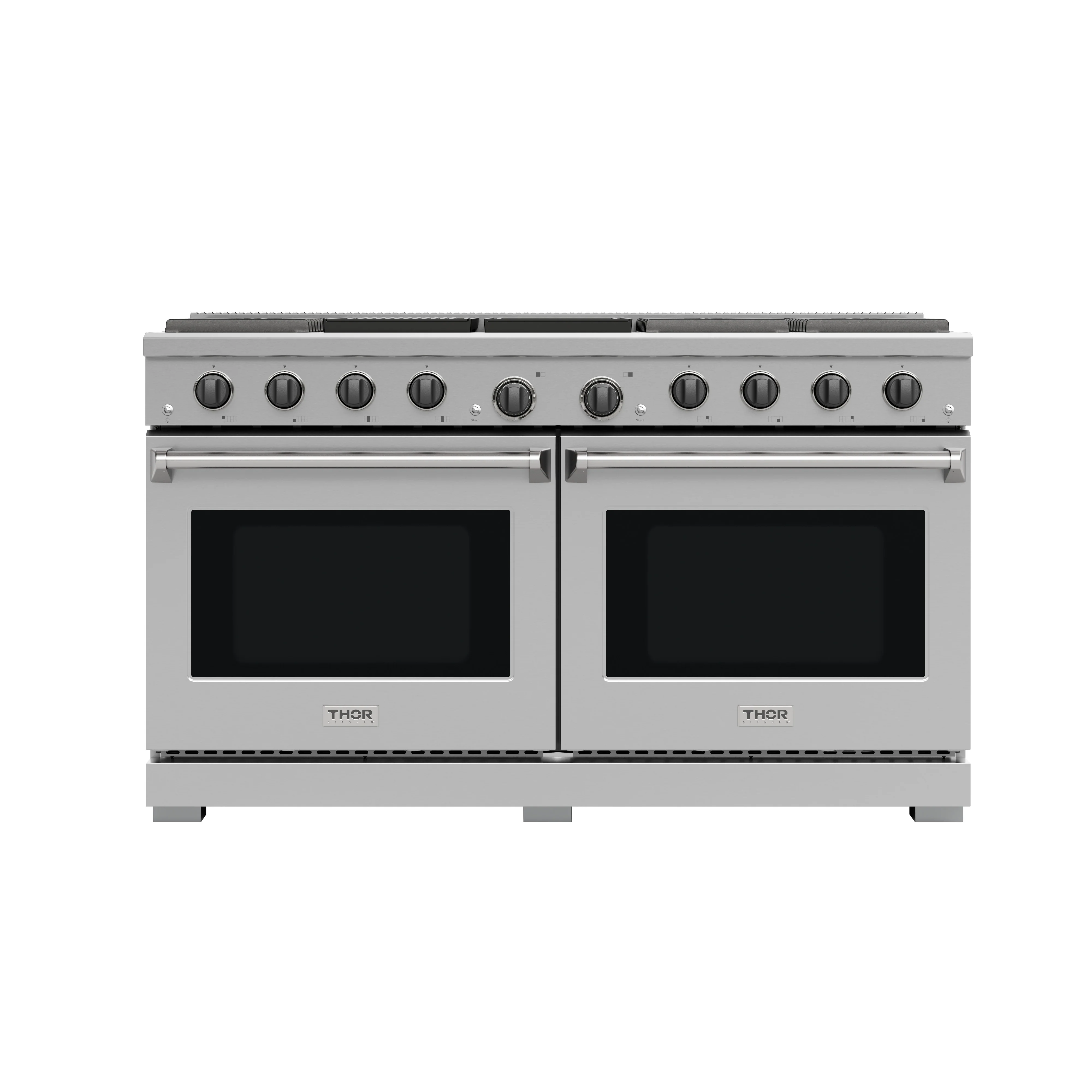 Thor Kitchen 60-Inch Professional Propane Gas Range in Stainless Steel (LRG60ELP) - Image 4