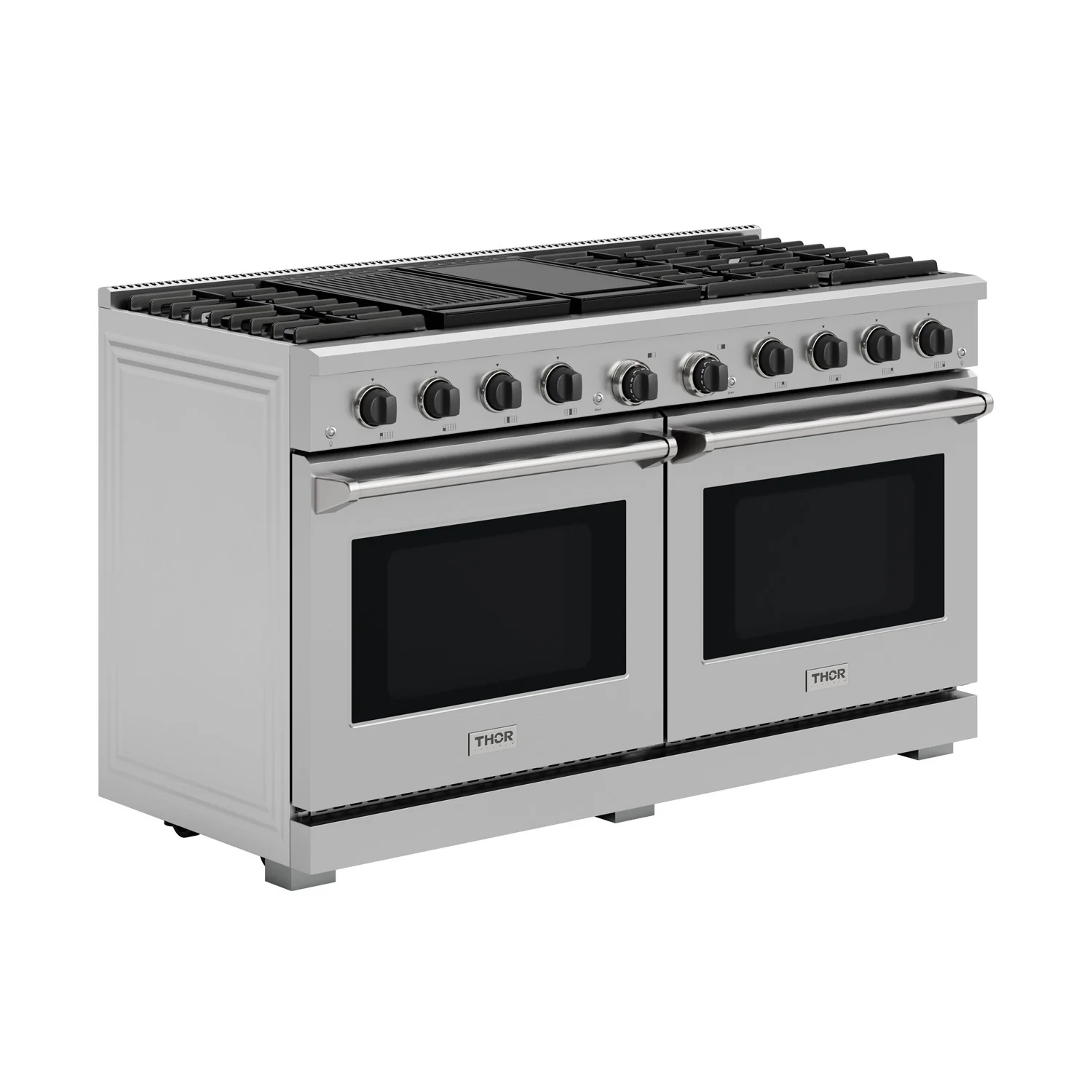 Thor Kitchen 60-Inch Professional Propane Gas Range in Stainless Steel (LRG60ELP) - Image 5