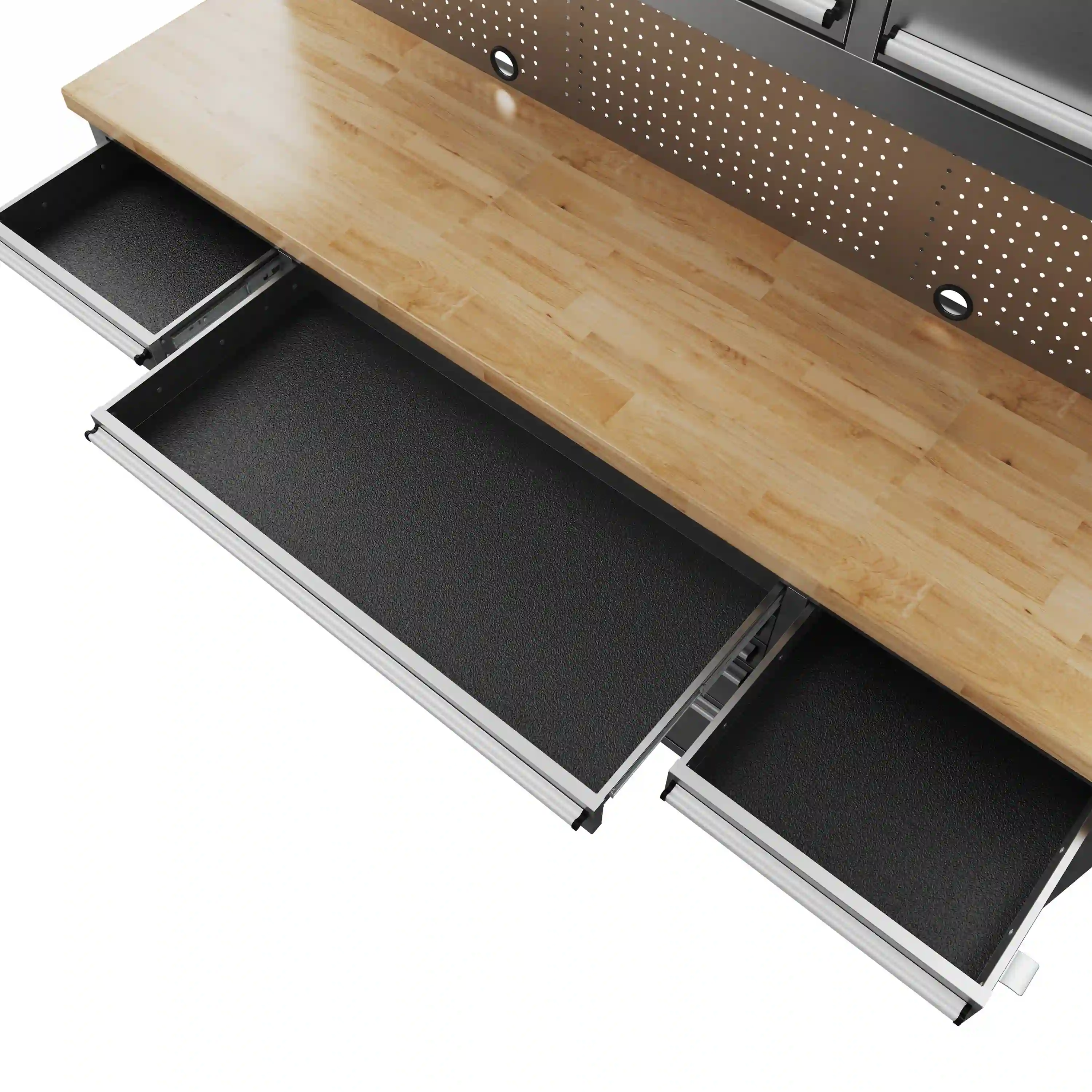 Thor 72-Inch Premium 15-Drawer Mobile Tool Workbench with Upper Storage (TC7215UC) - Image 11