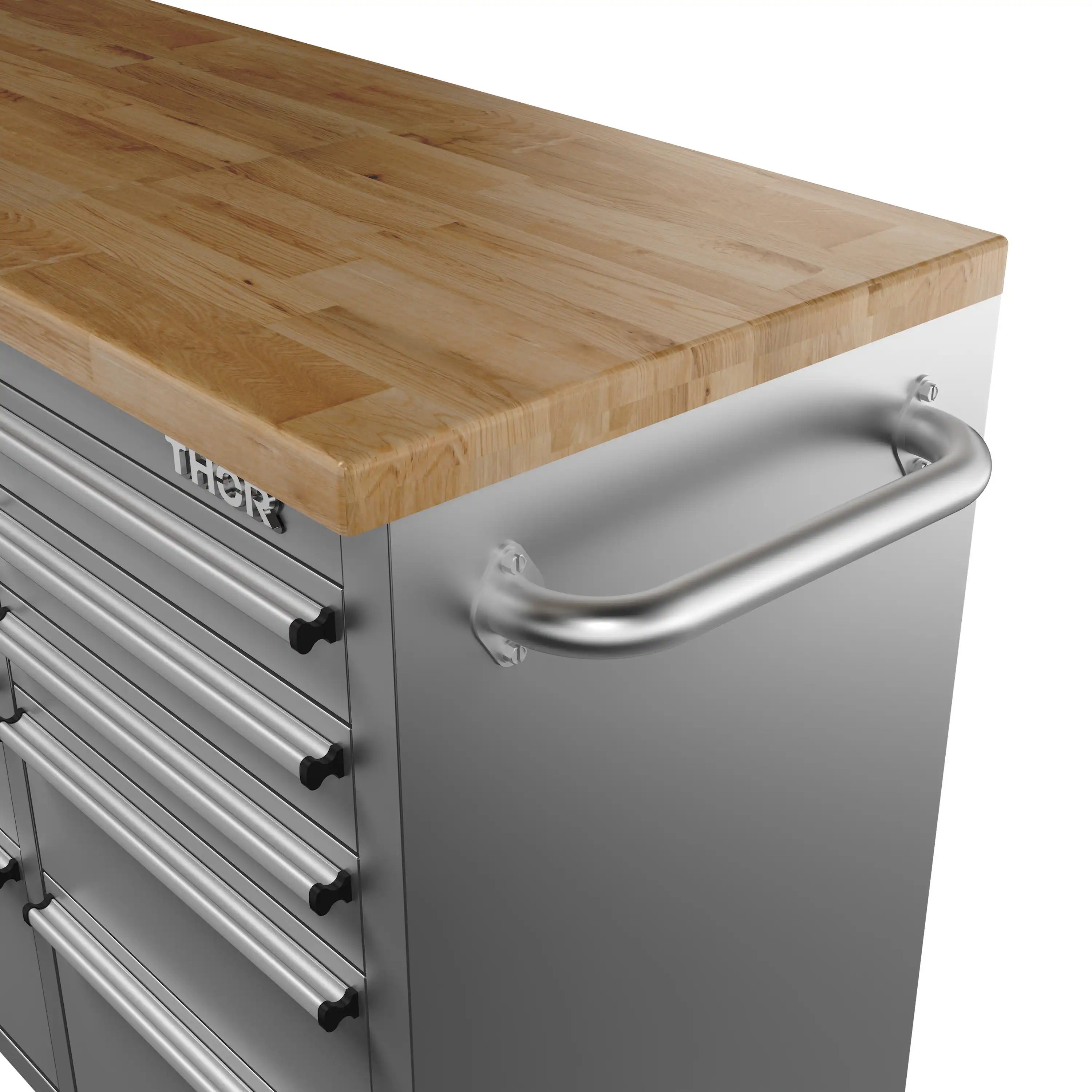 Thor 72-Inch Premium 15-Drawer Mobile Tool Workbench with Upper Storage (TC7215UC) - Image 23