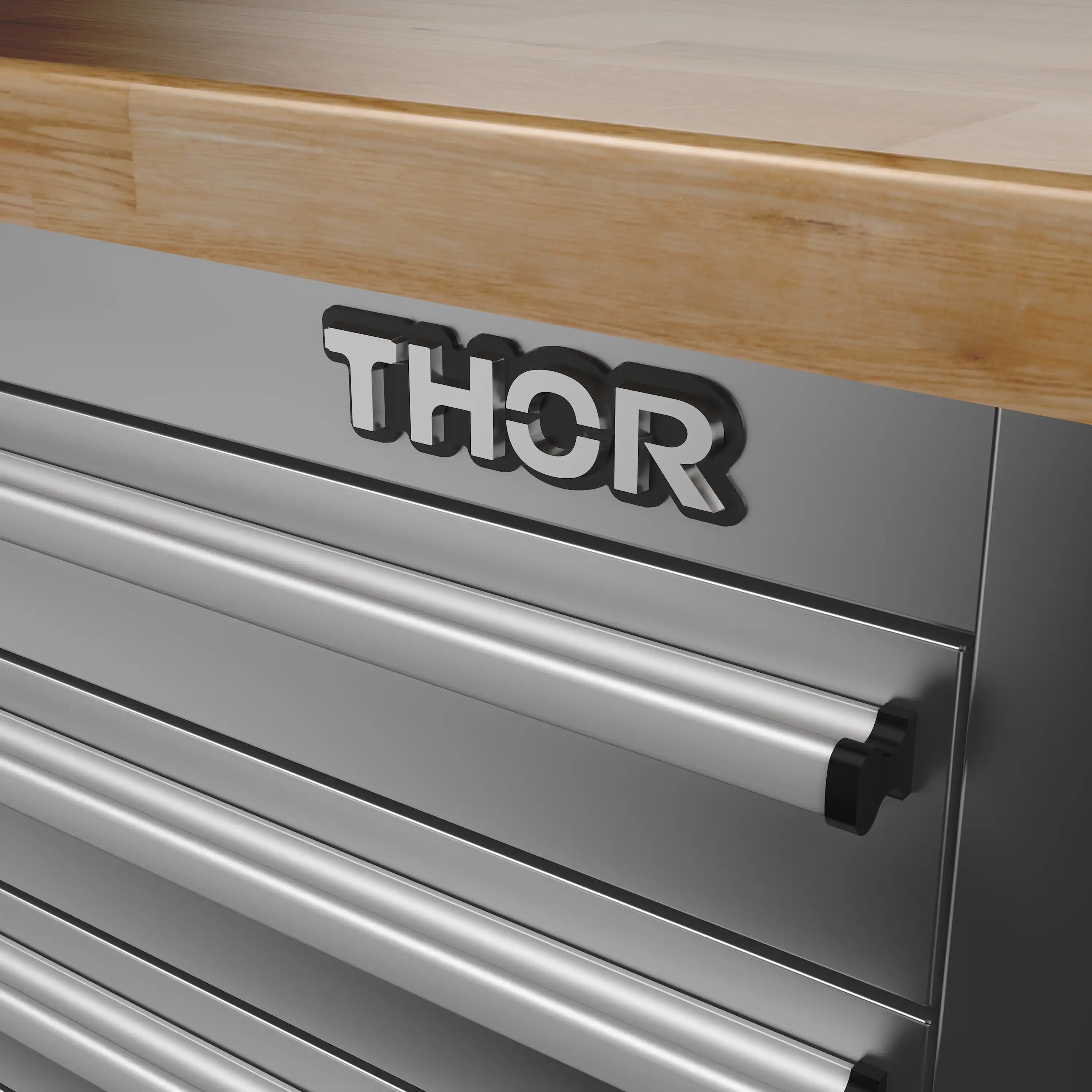 Thor 72-Inch Premium 15-Drawer Mobile Tool Workbench with Upper Storage (TC7215UC) - Image 24