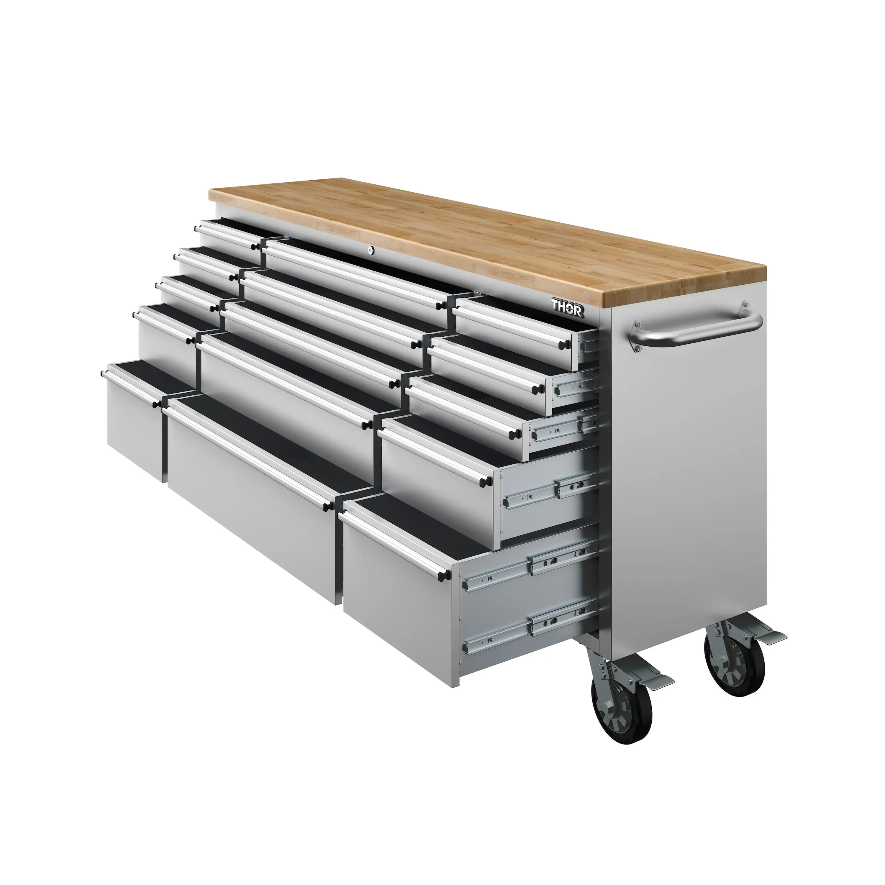 Thor 72-Inch Premium 15-Drawer Mobile Tool Workbench (TC7215) - Image 5