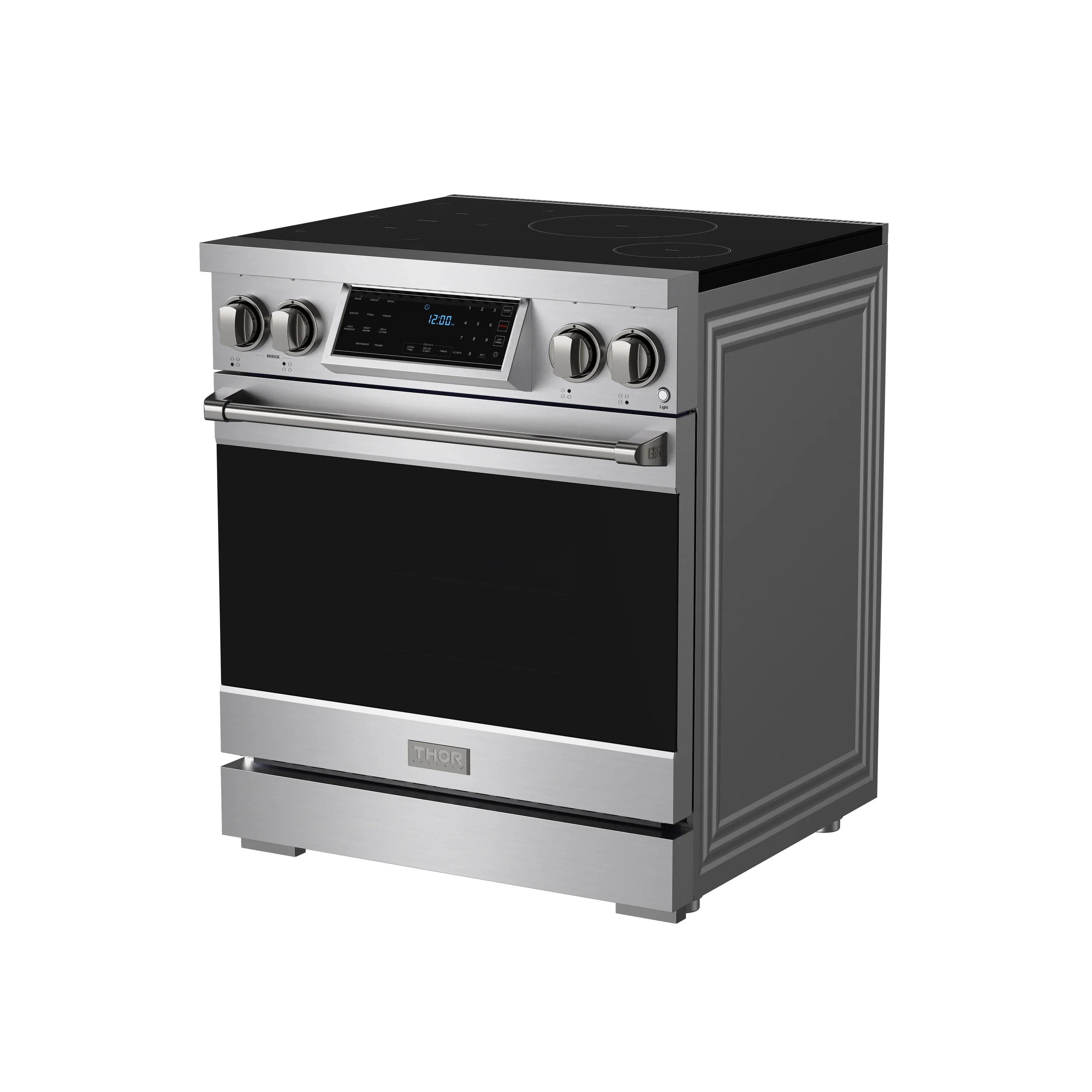 Gordon Ramsay by Thor Kitchen 30-Inch Professional Induction Range with Tilt Panel Touch Control in Stainless Steel (RSI30) - Image 5