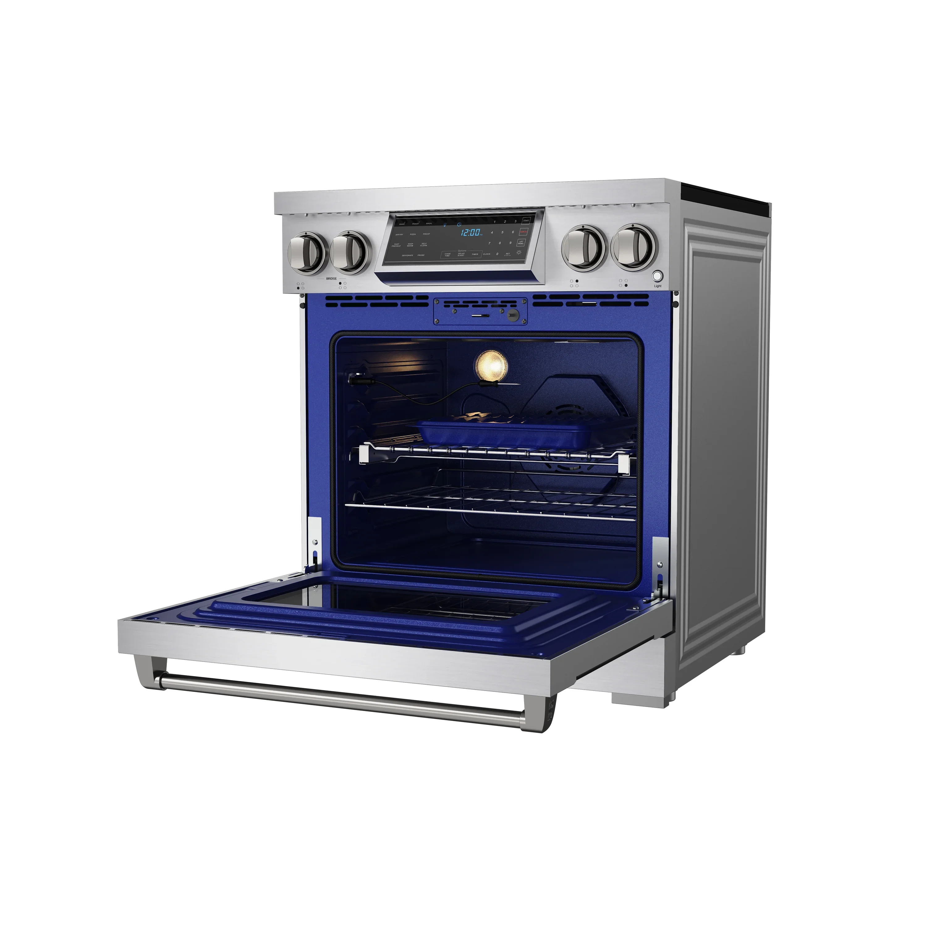 Gordon Ramsay by Thor Kitchen 30-Inch Professional Induction Range with Tilt Panel Touch Control in Stainless Steel (RSI30) - Image 6