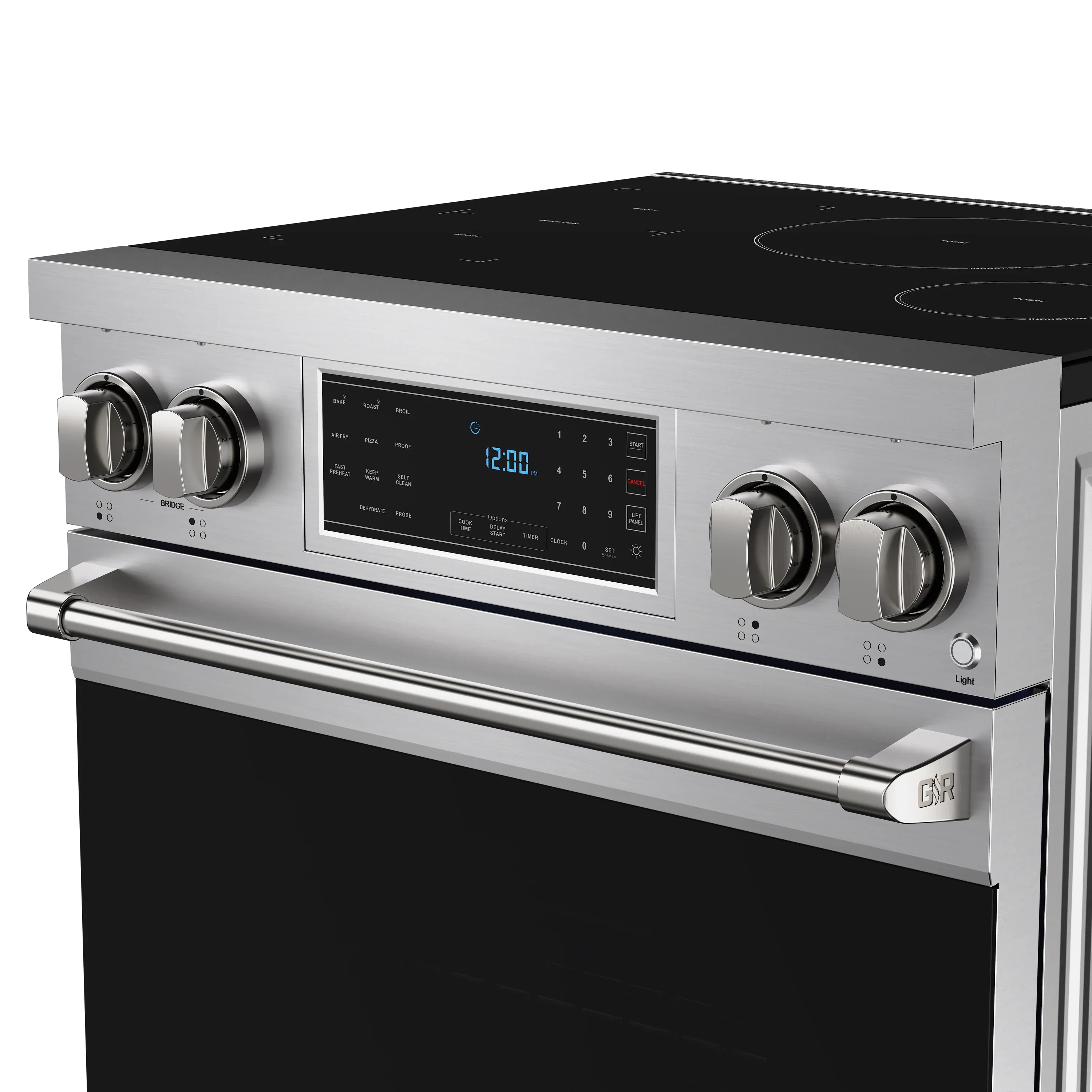 Gordon Ramsay by Thor Kitchen 30-Inch Professional Induction Range with Tilt Panel Touch Control in Stainless Steel (RSI30) - Image 7