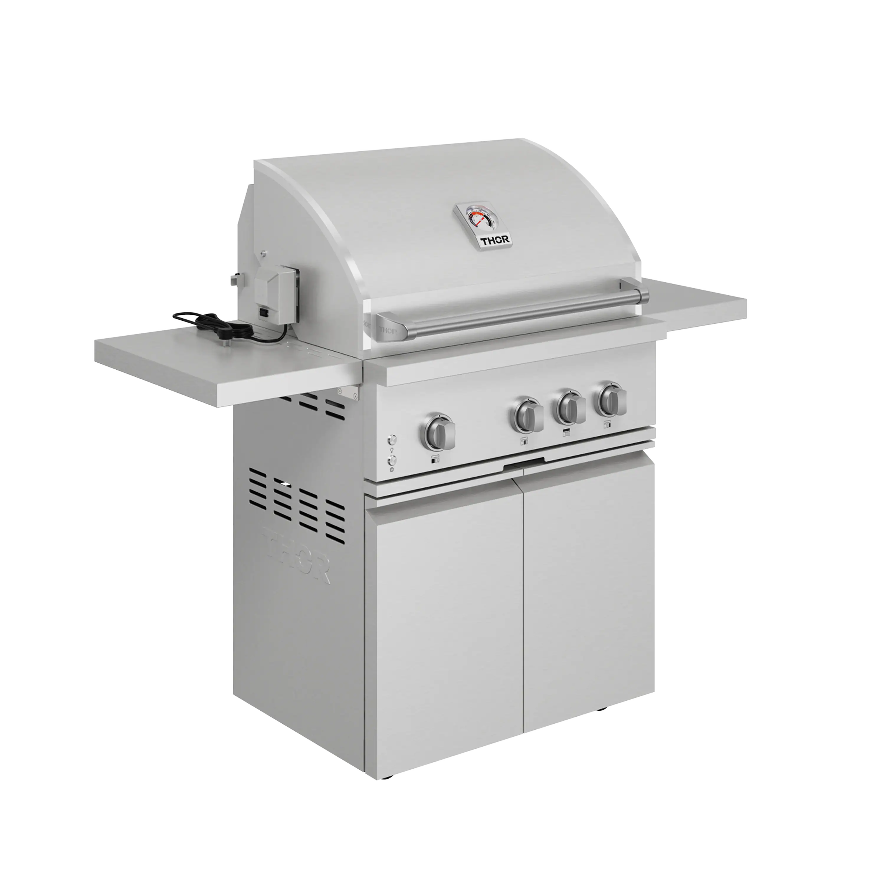 Gordon Ramsay by Thor Kitchen 32-Inch Freestanding Gas Grill with Natural Gas Kit in Stainless Steel - Image 6