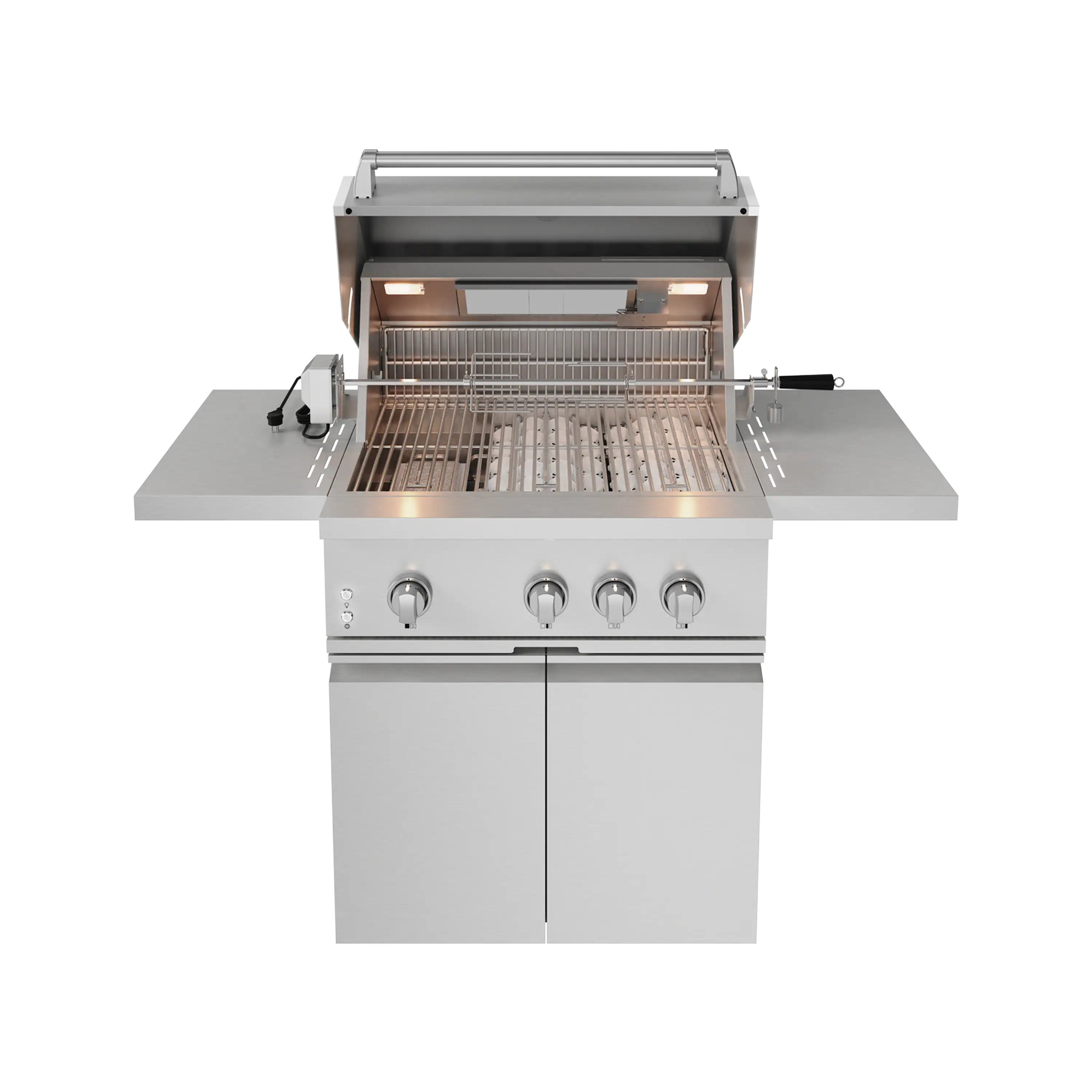 Gordon Ramsay by Thor Kitchen 32-Inch Freestanding Liquid Propane Gas Grill in Stainless Steel (RBG3201) - Image 7