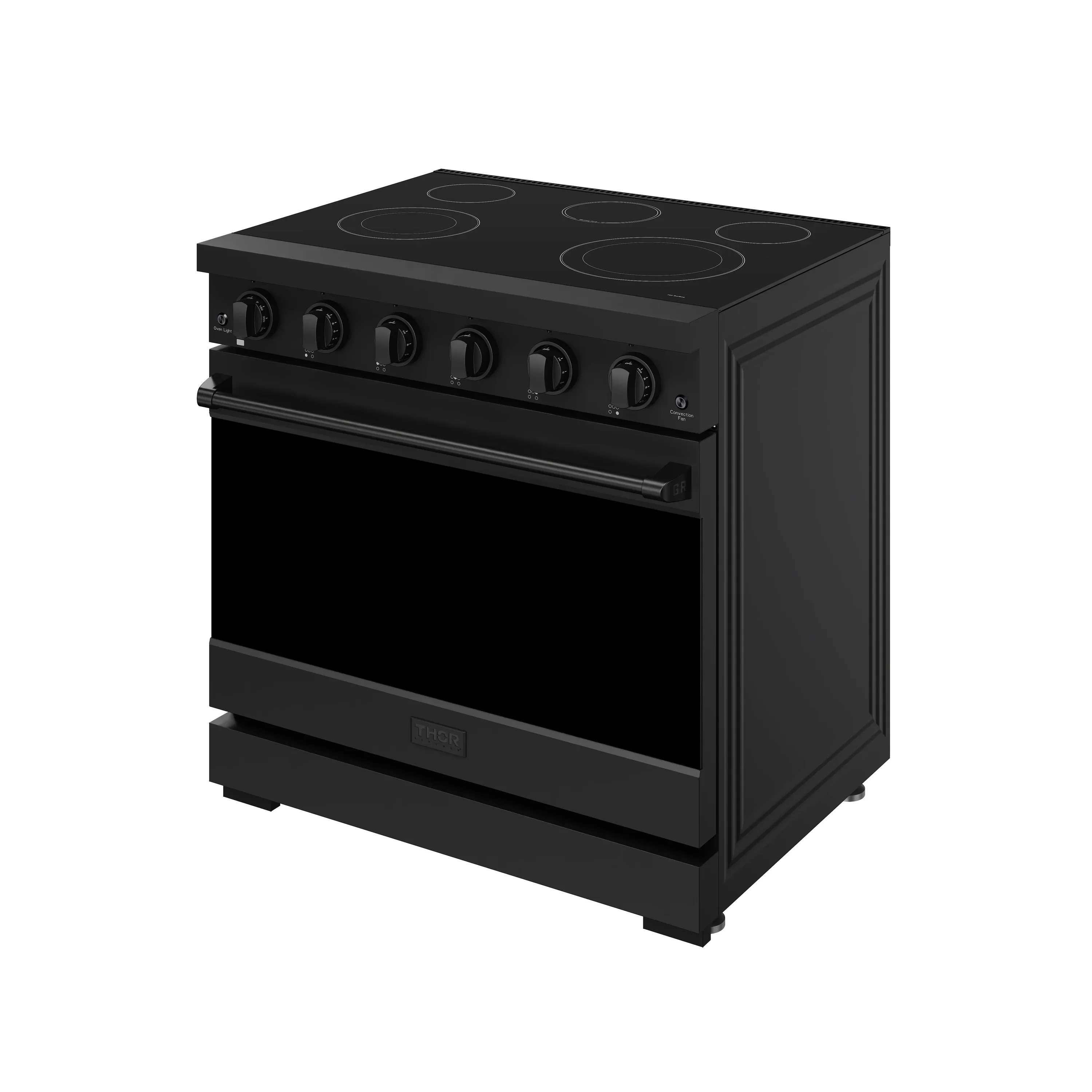 Gordon Ramsay by Thor Kitchen 36-inch Professional Electric Range in Black (RSE36PB) - Image 3