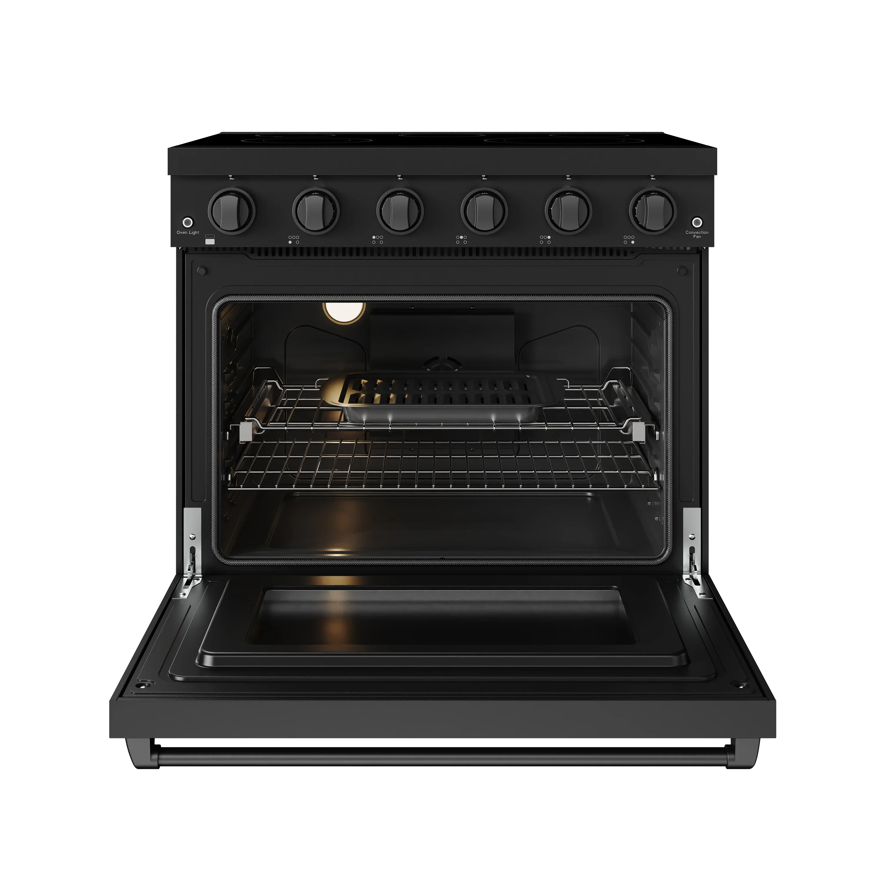 Gordon Ramsay by Thor Kitchen 36-inch Professional Electric Range in Black (RSE36PB) - Image 4