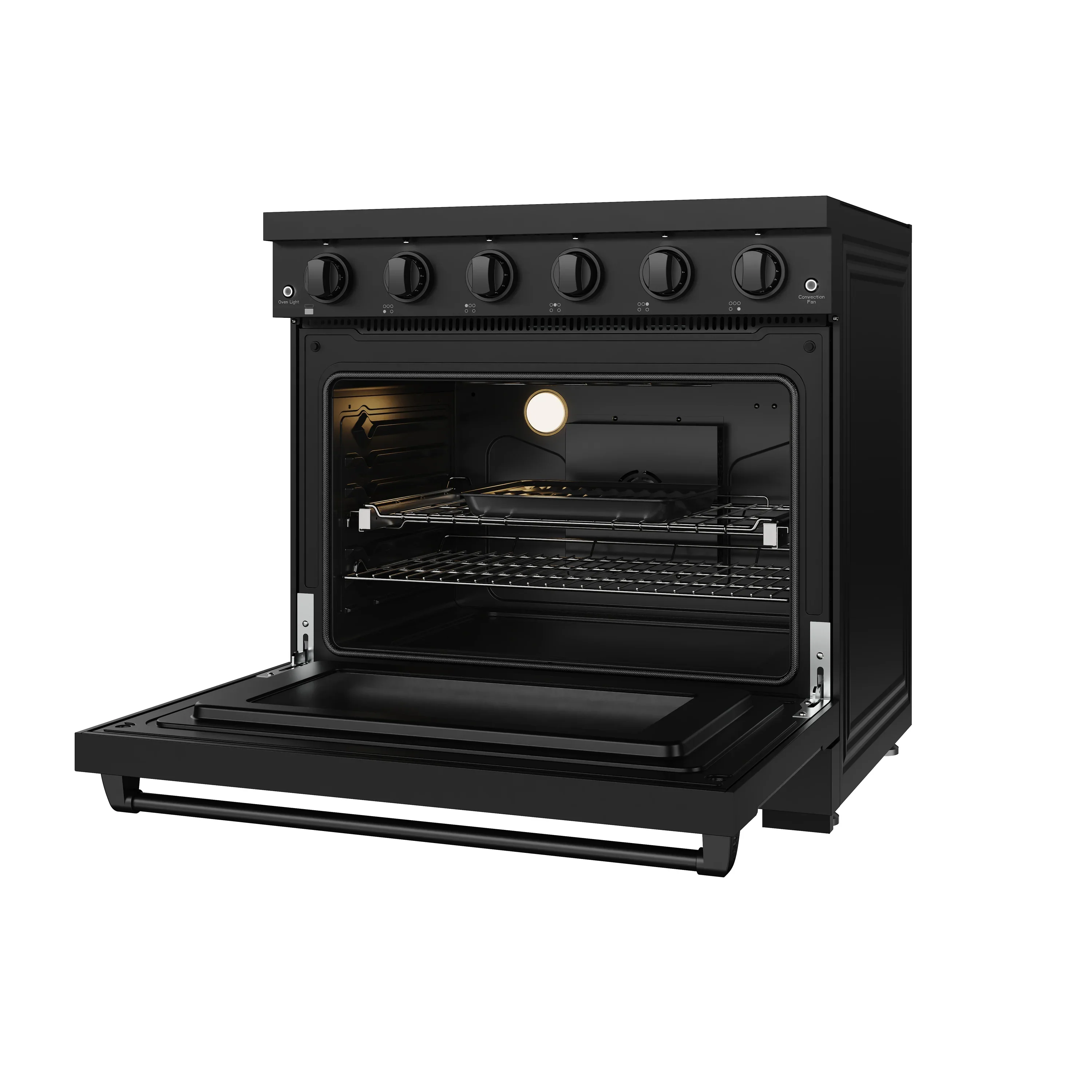 Gordon Ramsay by Thor Kitchen 36-inch Professional Electric Range in Black (RSE36PB) - Image 5
