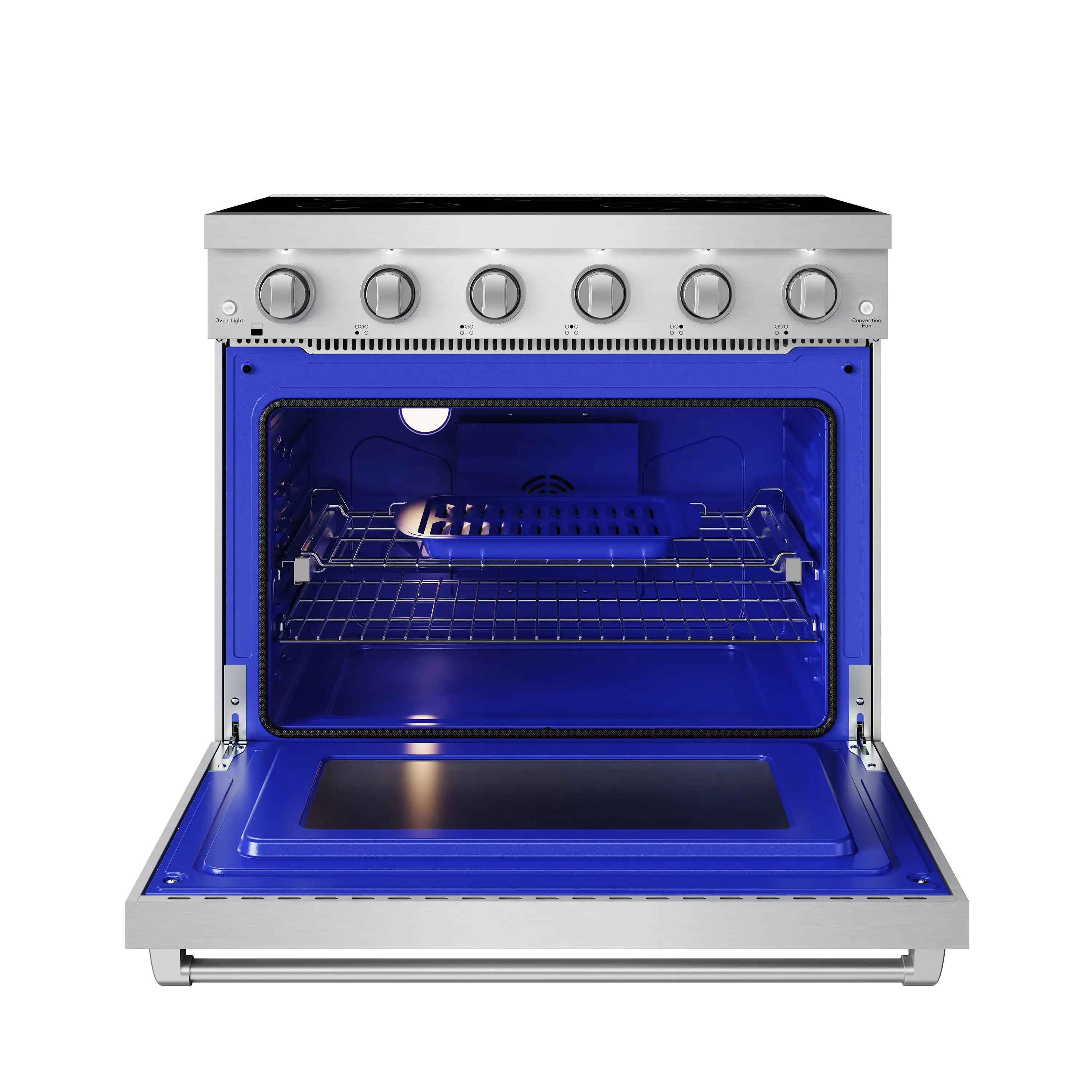Gordon Ramsay by Thor Kitchen 36-inch Professional Electric Range in Stainless Steel (RSE36P) - Image 4