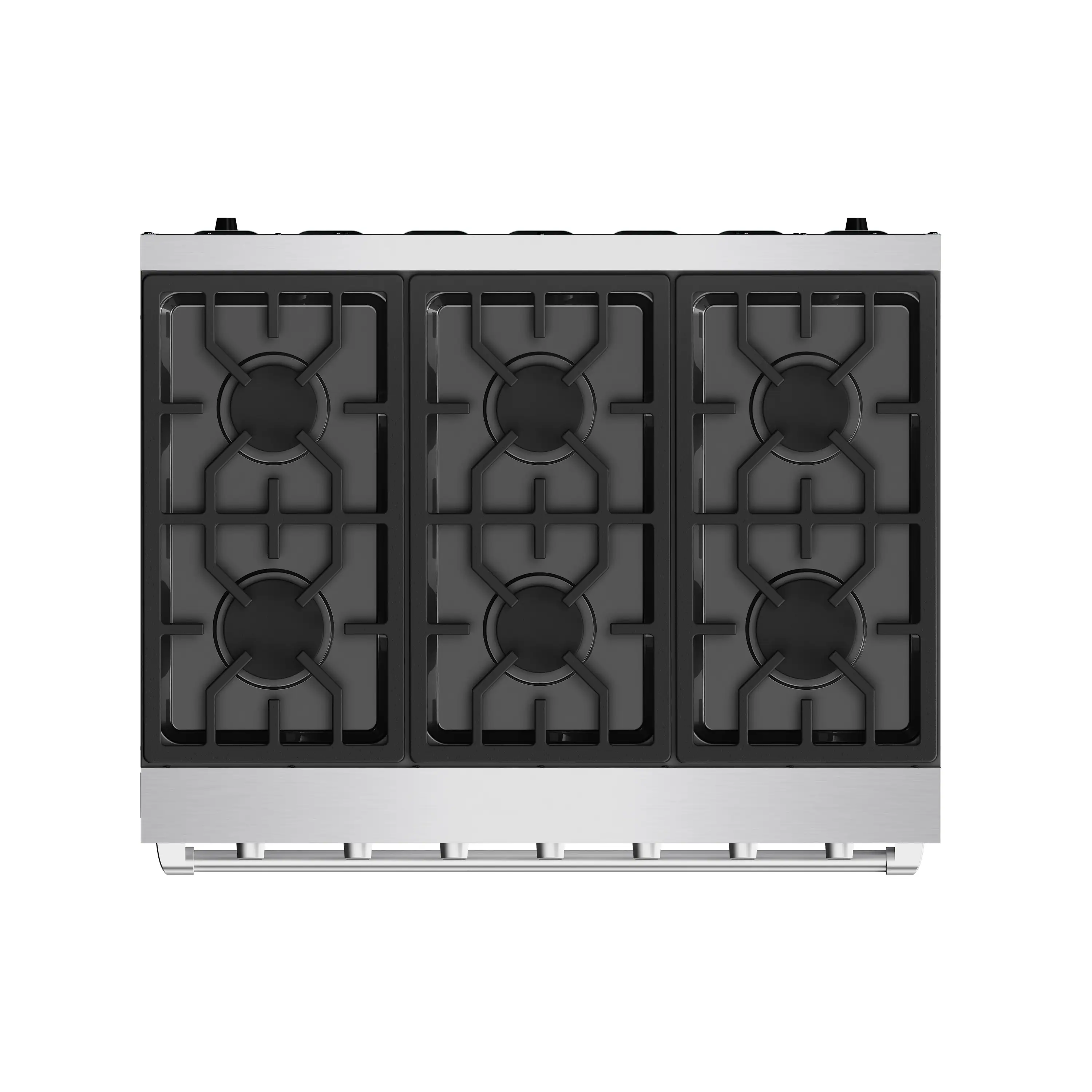 Gordon Ramsay by Thor Kitchen 36-inch Professional Natural Gas Range with Precision Knob in Stainless Steel (RSG36P) - Image 6