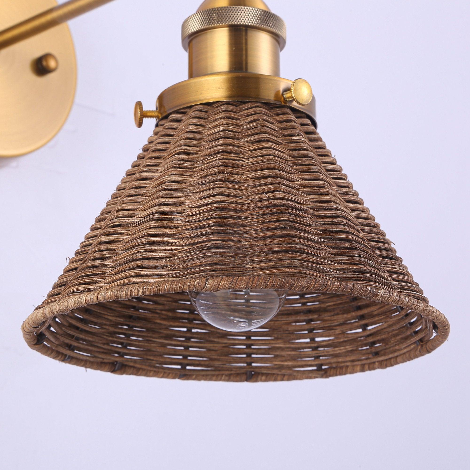 Parrot Uncle Traditional 1-Light Golden Wall Light (W2205110V) - Image 13