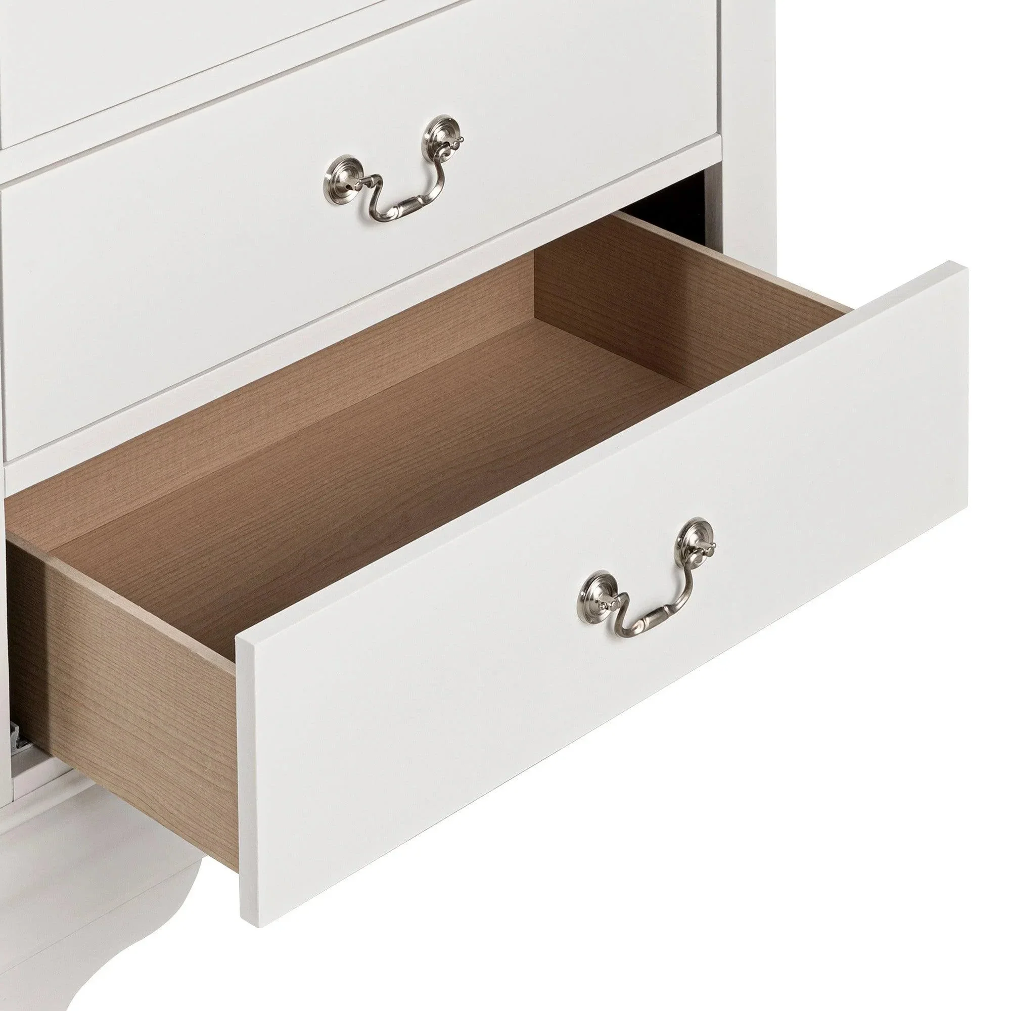 Parrot Uncle Transitional 5-Drawer 31.5-Inch Wide Chest of Drawers with Bracket Feet - Image 38