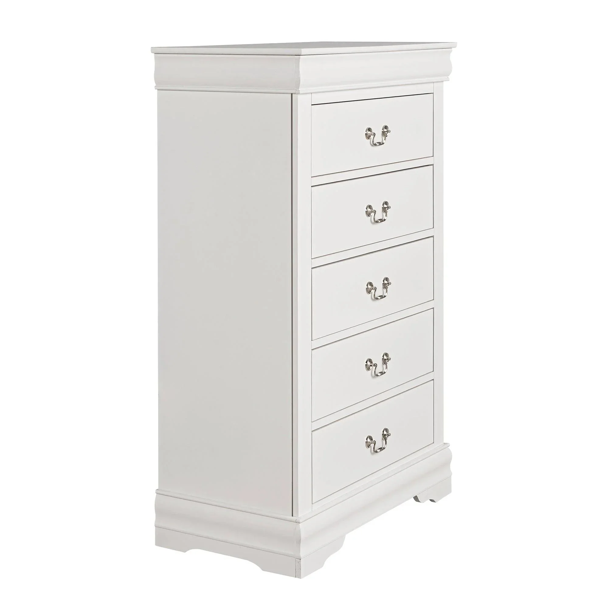 Parrot Uncle Transitional 5-Drawer 31.5-Inch Wide Chest of Drawers with Bracket Feet - Image 42