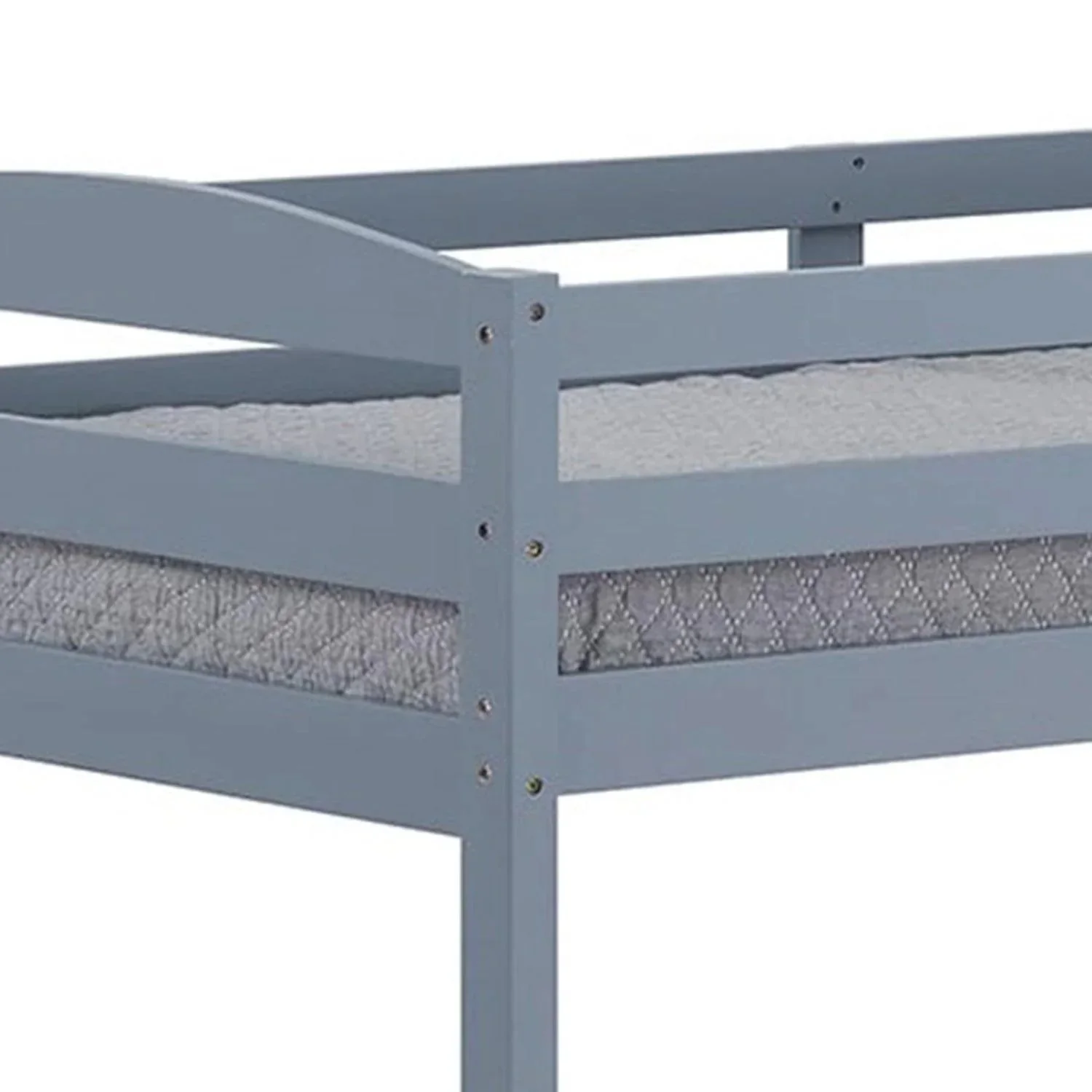 Parrot Uncle Transitional Solid Hardwood Twin over Twin Bunk Bed, Patented Insert & Lock Joint for Extra Safety for Kids - Image 10