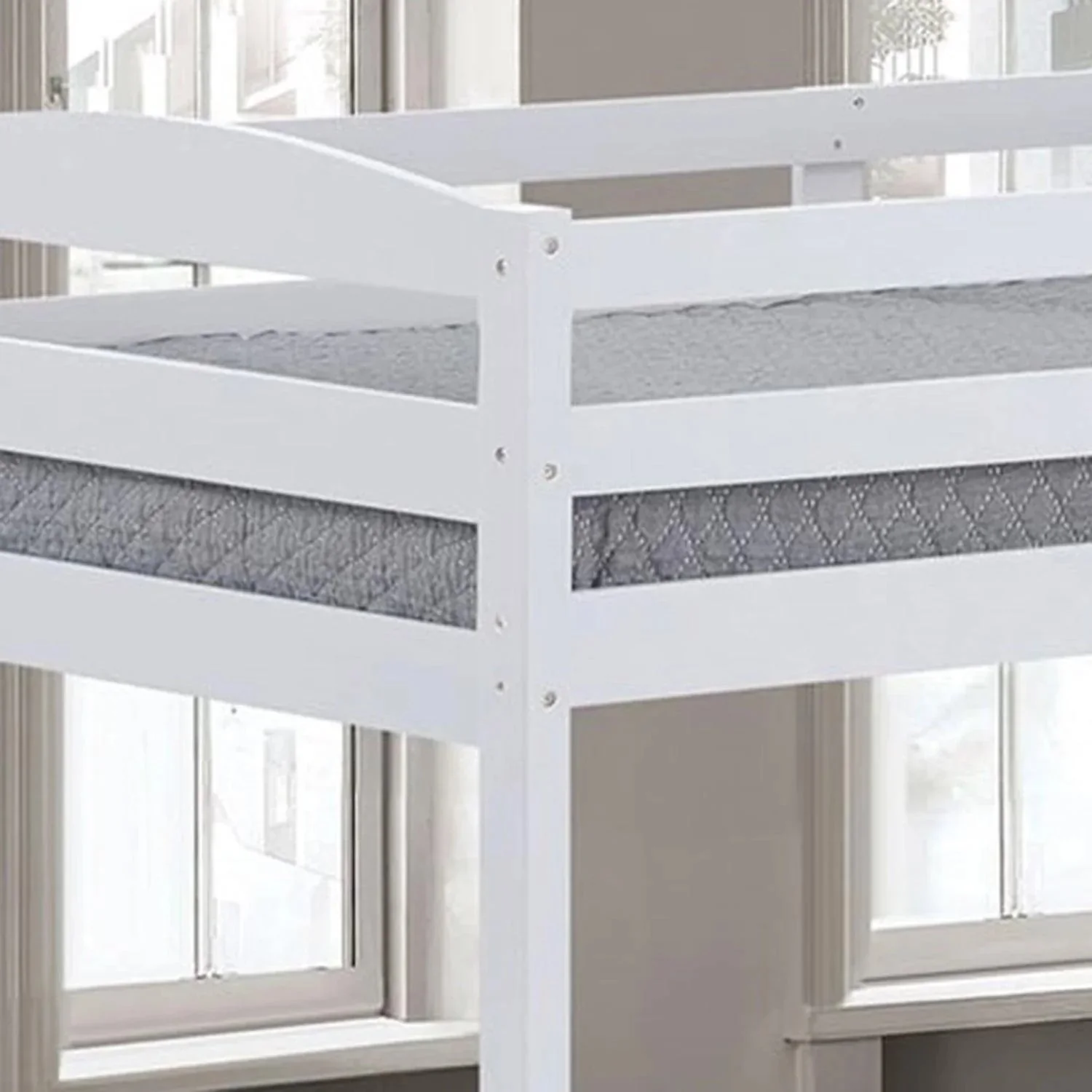 Parrot Uncle Transitional Solid Hardwood Twin over Twin Bunk Bed, Patented Insert & Lock Joint for Extra Safety for Kids - Image 22