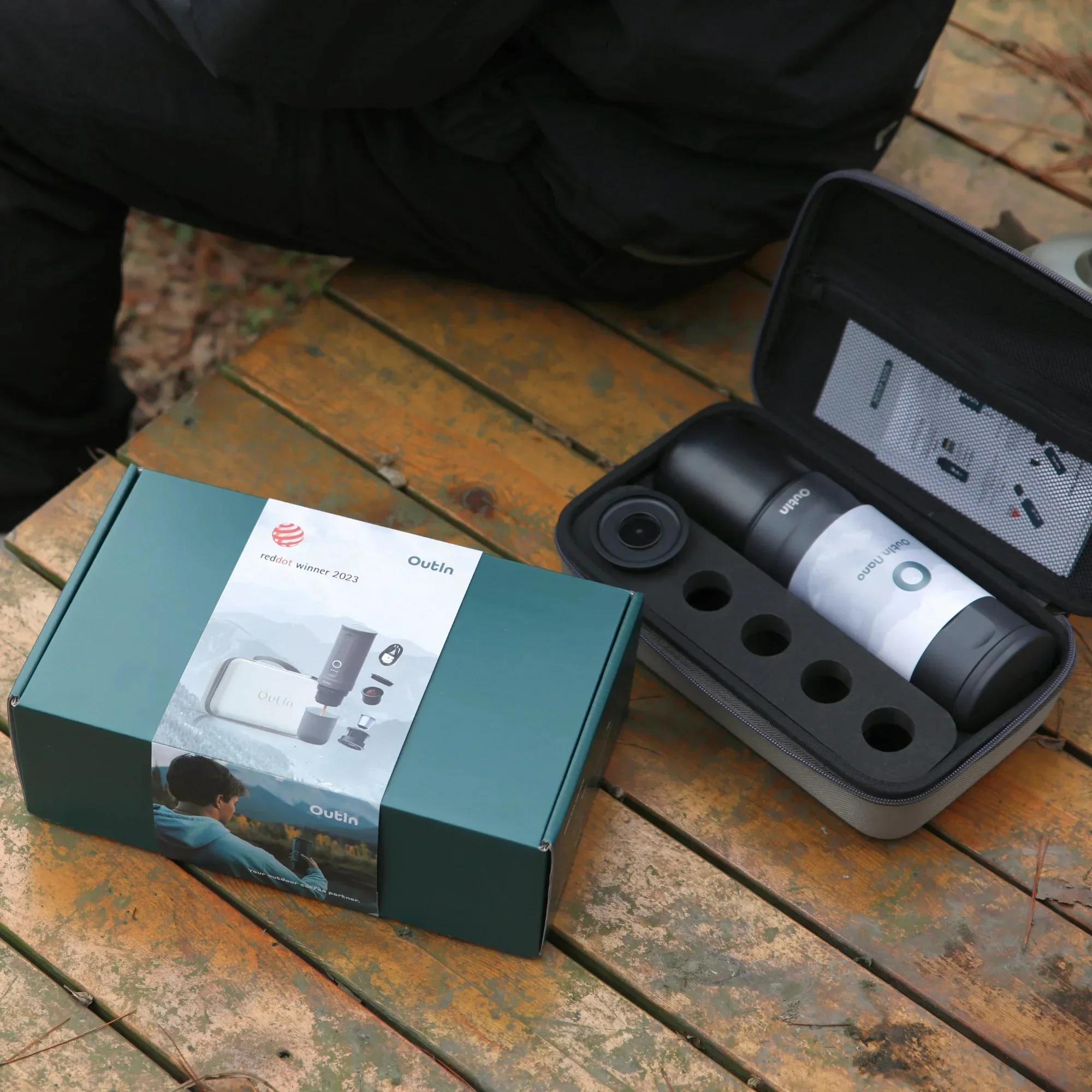 Outlin Nano Traveler Espresso Gift Set in Space Grey (OTEM-01-SG-Bag) - Image 5