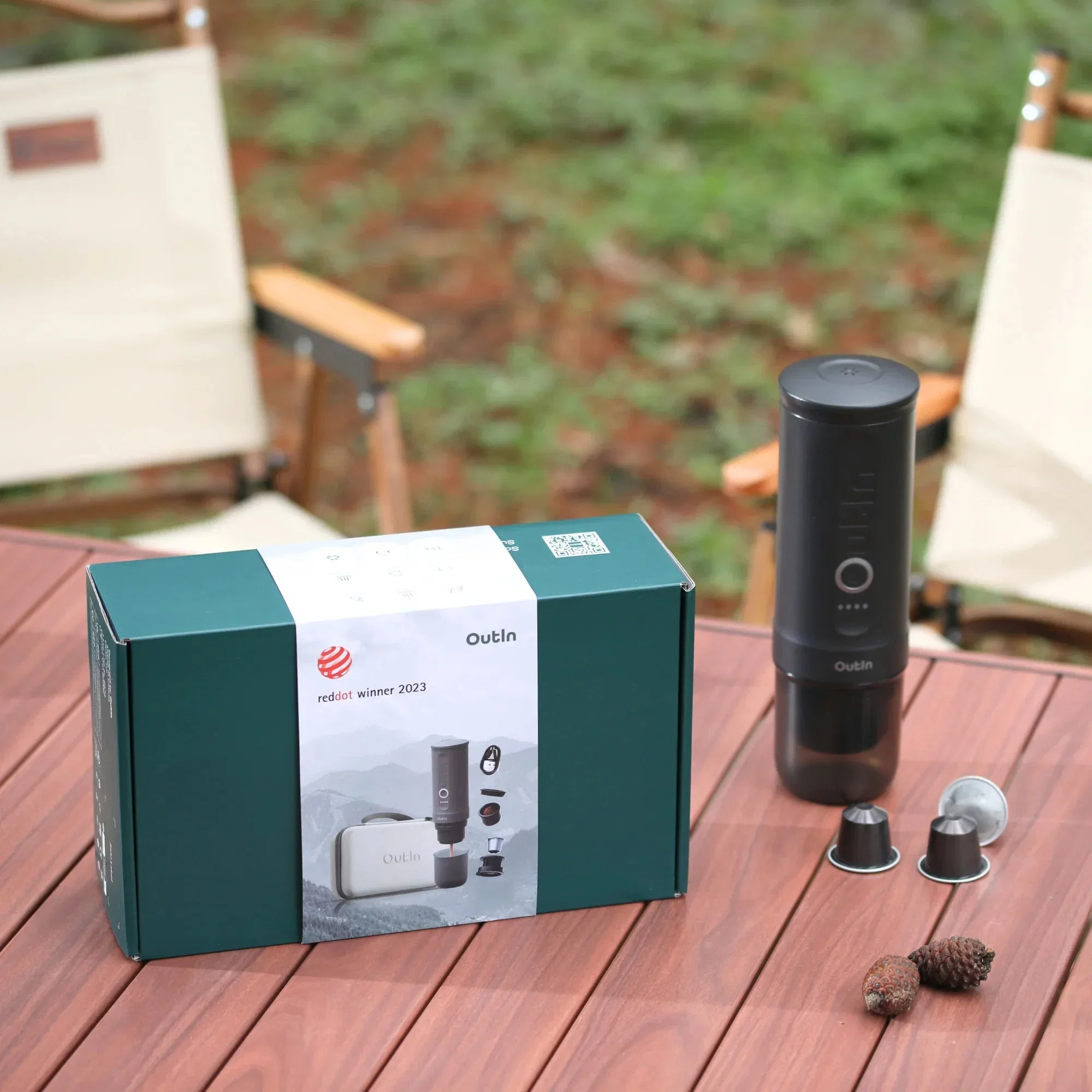 Outlin Nano Traveler Espresso Gift Set in Space Grey (OTEM-01-SG-Bag) - Image 6