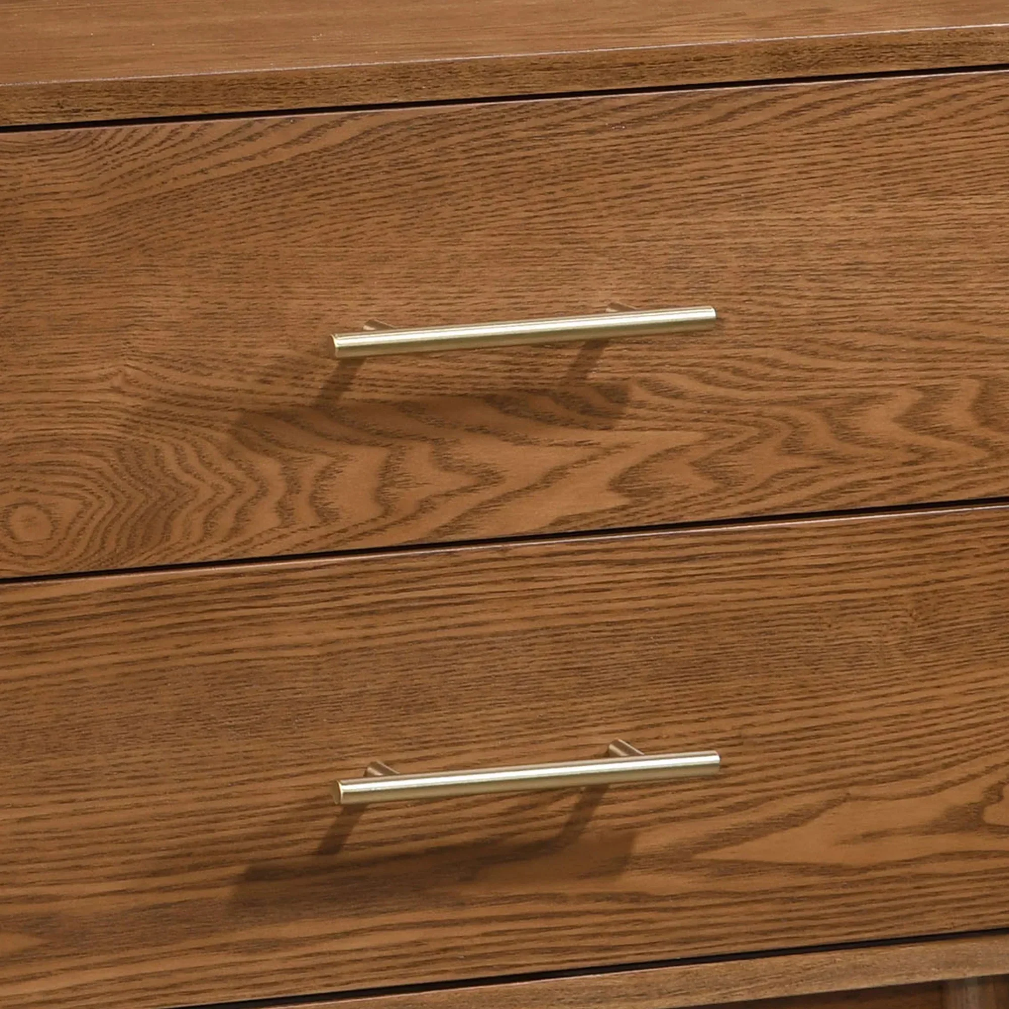 Parrot Uncle Tromso Mid-Century Modern 23-Inch Nightstand with 2-Drawer and Round Tapered Legs in Walnut (FM7220WN-N-PU) - Image 7