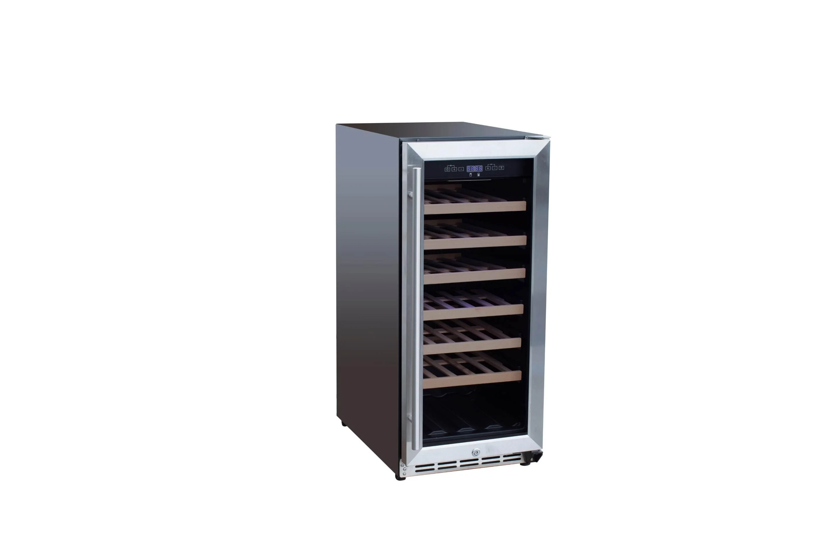 TrueFlame 15-Inch 3.2 Cu. Ft. Outdoor Rated Wine Cooler in Stainless Steel (AMD-RFR-15W) - Image 3