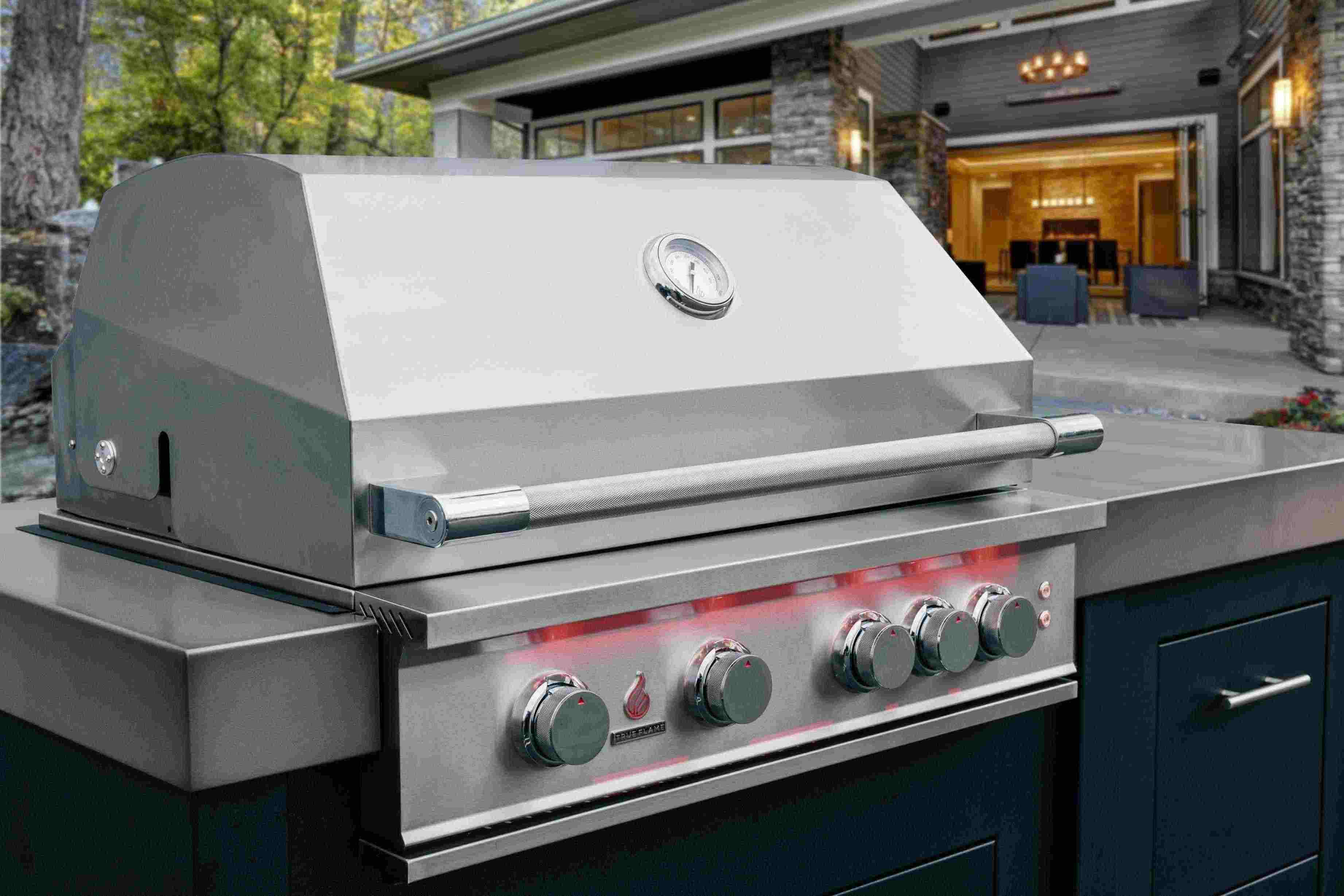 TrueFlame 32-Inch Built-In Propane Gas Grills in Stainless Steel (TF32-LP) - Image 12