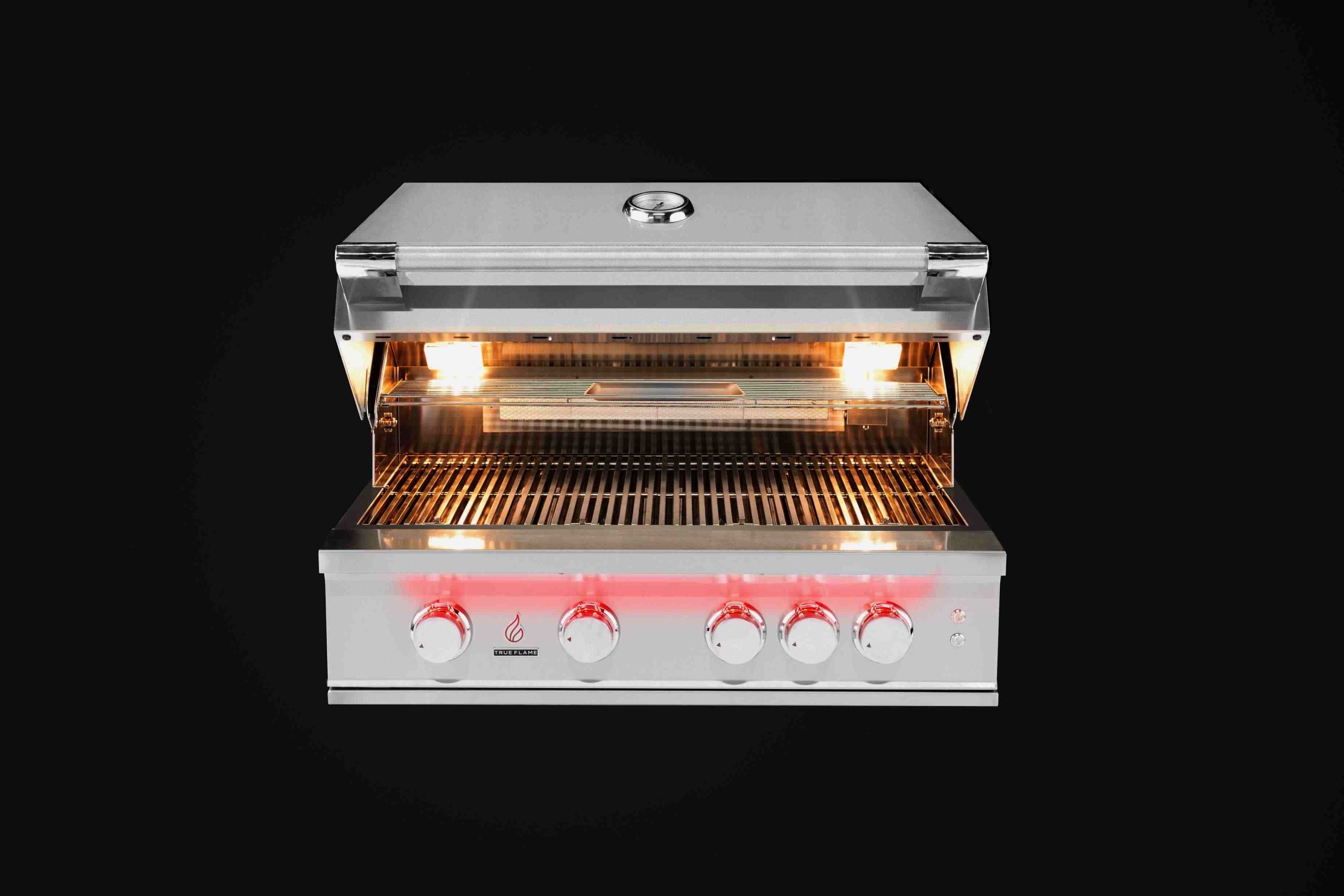 TrueFlame 32-Inch Built-In Propane Gas Grills in Stainless Steel (TF32-LP) - Image 13
