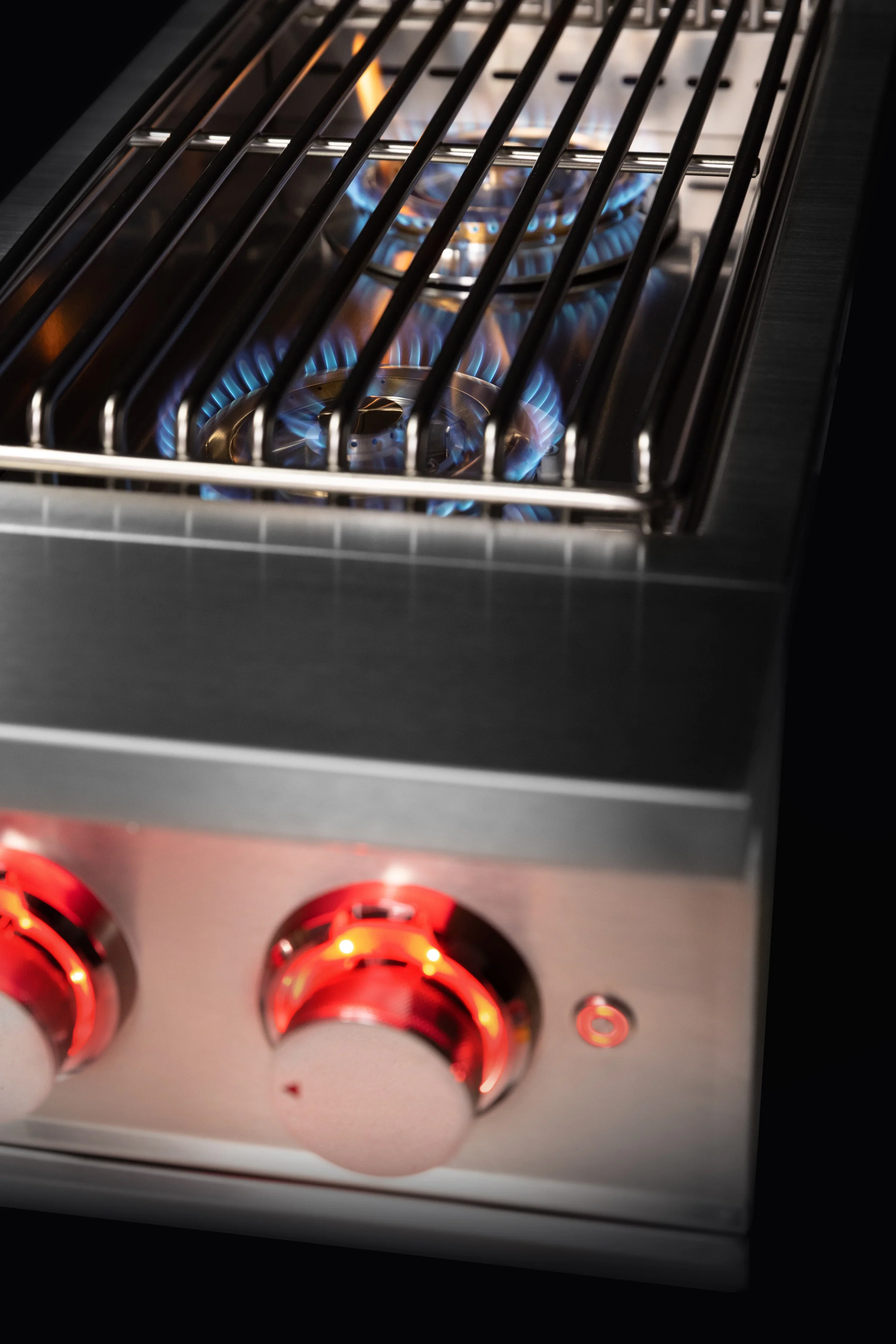 TrueFlame Double Natural Gas Side Burner in Stainless Steel (TFSB2) - Image 8