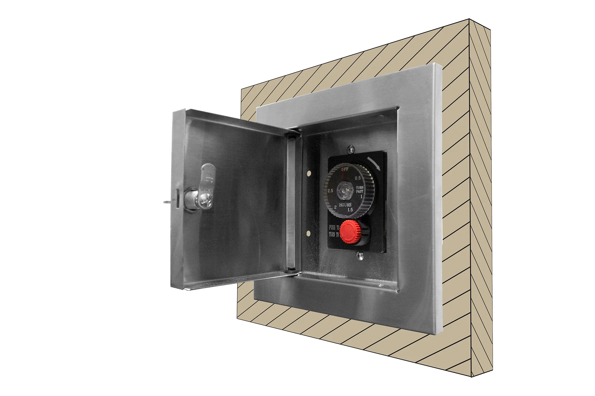 TrueFlame Surface Mount Enclosure to House ESTOP1-0H and ESTOP2-5H Timers (TF-ESTOP-RM-KIT) - Image 2