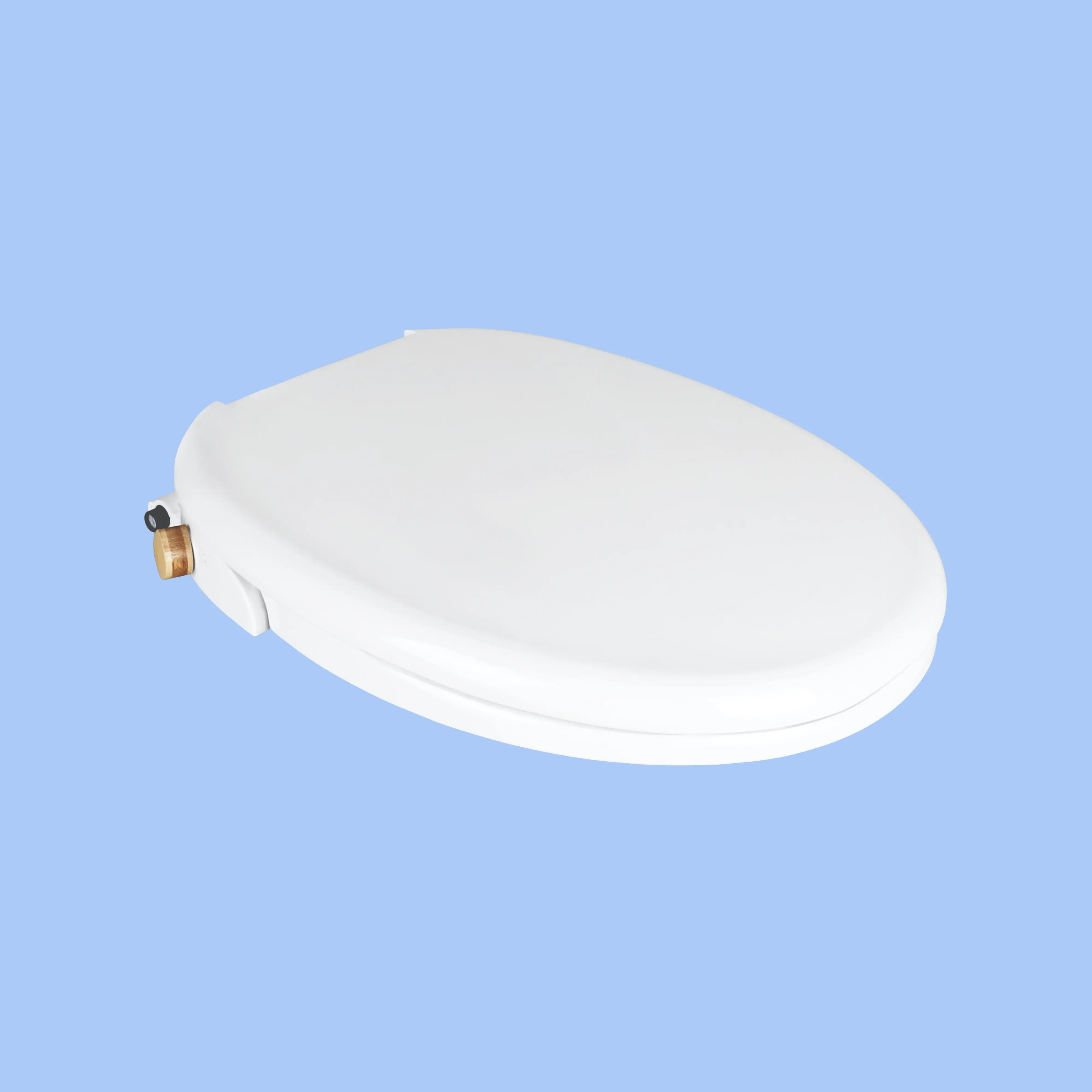 TUSHY Oasis Non-Electric Warm Water Bidet Seat (Elongated) | Self-Cleaning Dual Nozzles, Adjustable Temp & Pressure | 10-Min DIY Install, Soft-Close Lid, Sleek Design, Spa-Like Comfort, Bamboo Knob - Image 13