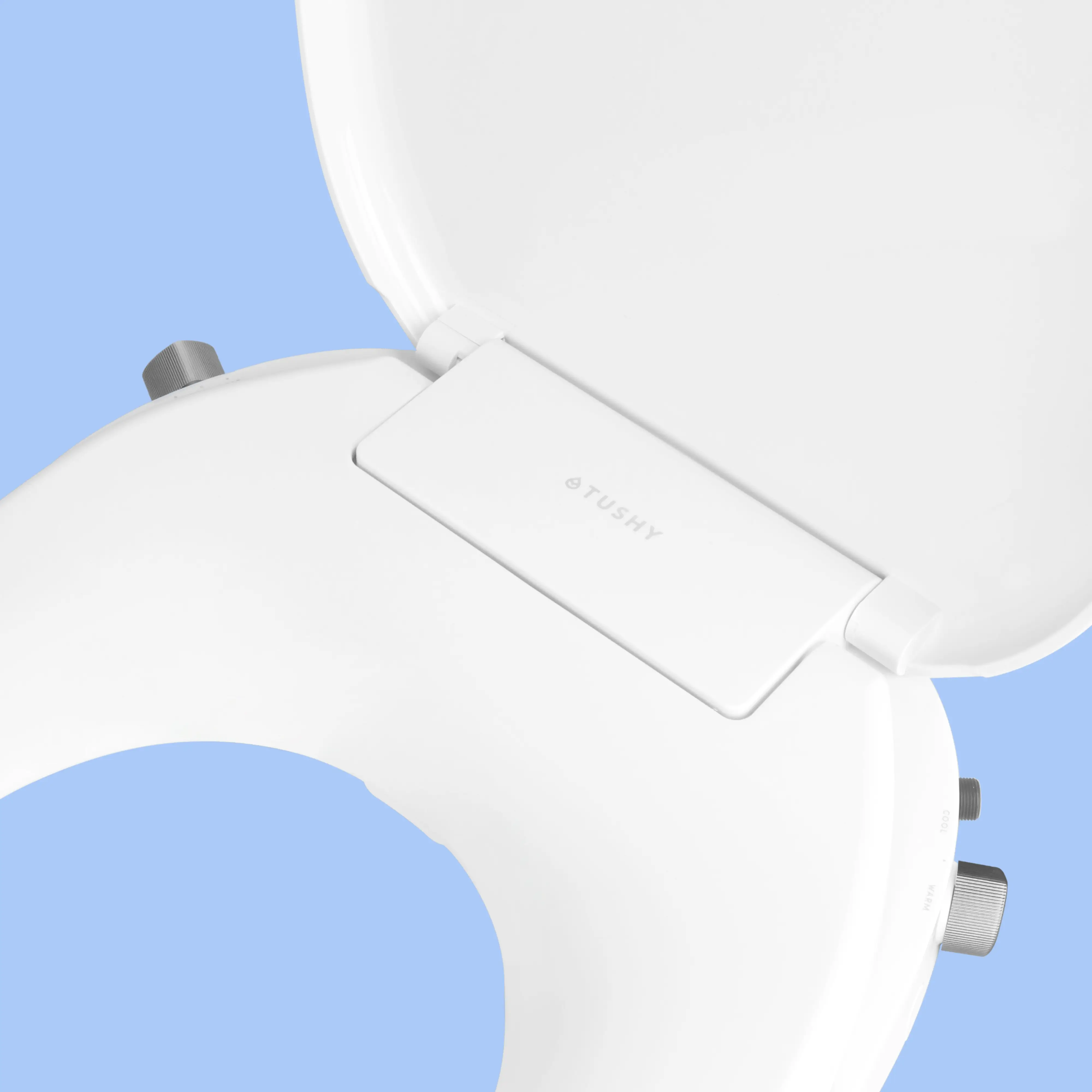 TUSHY Oasis Non-Electric Warm Water Bidet Seat (Elongated) | Self-Cleaning Dual Nozzles, Adjustable Temp & Pressure | 10-Min DIY Install, Soft-Close Lid, Sleek Design, Spa-Like Comfort, Bamboo Knob - Image 16