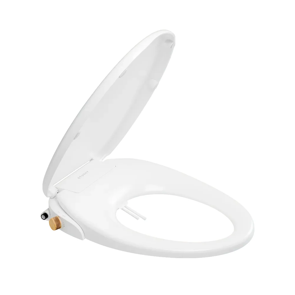 TUSHY Wave Non-Electric Bidet Toilet Seat | Sleek Elongated Design, Quick-Release for Easy Cleaning | DuoFlow Front & Rear Wash, Self-Cleaning Nozzle, Soft-Close Lid, 10-Min DIY Install, Bamboo Knob - Image 25