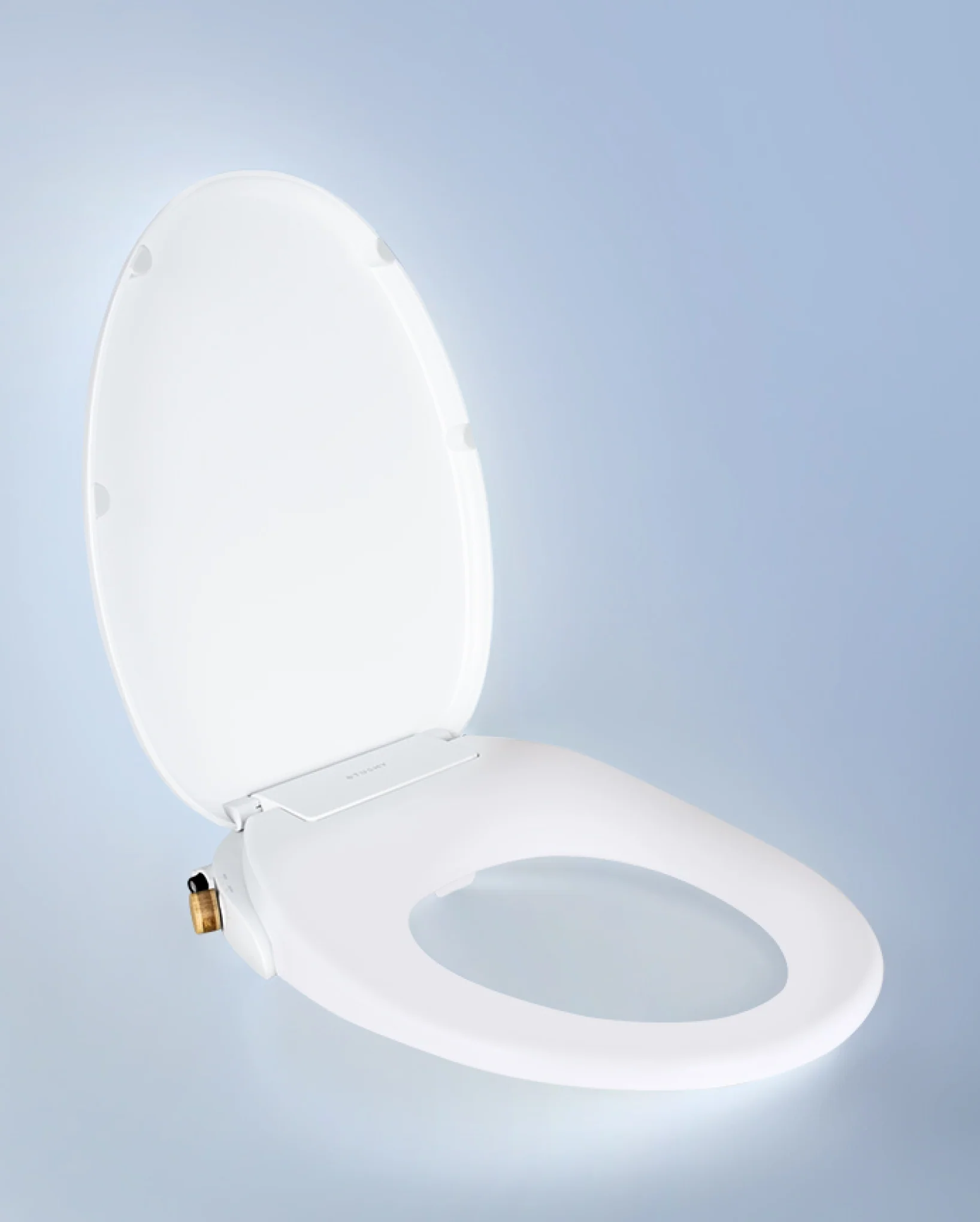 TUSHY Wave Non-Electric Bidet Toilet Seat | Sleek Elongated Design, Quick-Release for Easy Cleaning | DuoFlow Front & Rear Wash, Self-Cleaning Nozzle, Soft-Close Lid, 10-Min DIY Install, Bamboo Knob - Image 9