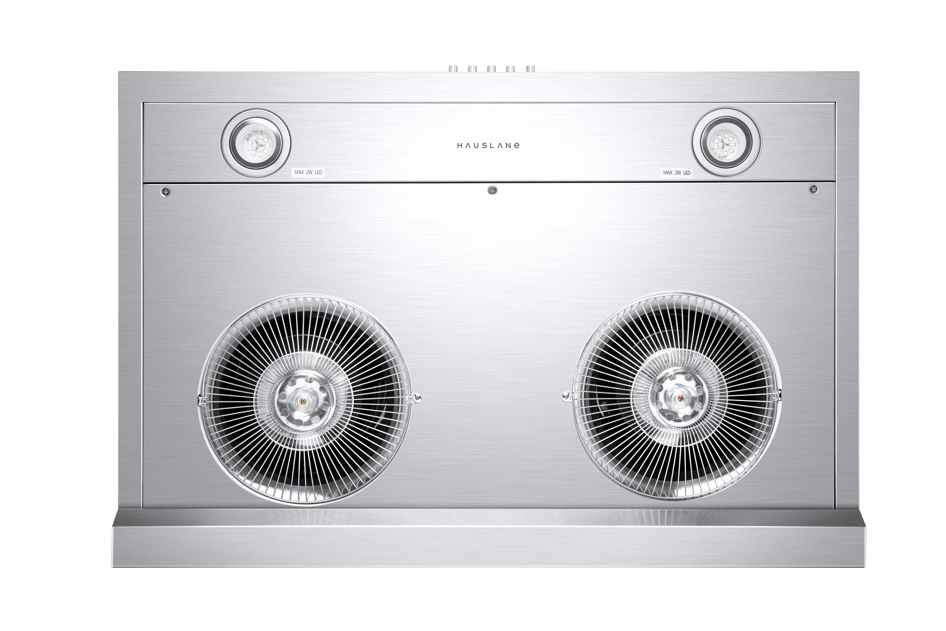 Hauslane 30-Inch 300 CFM Under Cabinet Push Button Range Hood with Grease Catchers in Stainless Steel (UC-C100SS-30) - Image 5