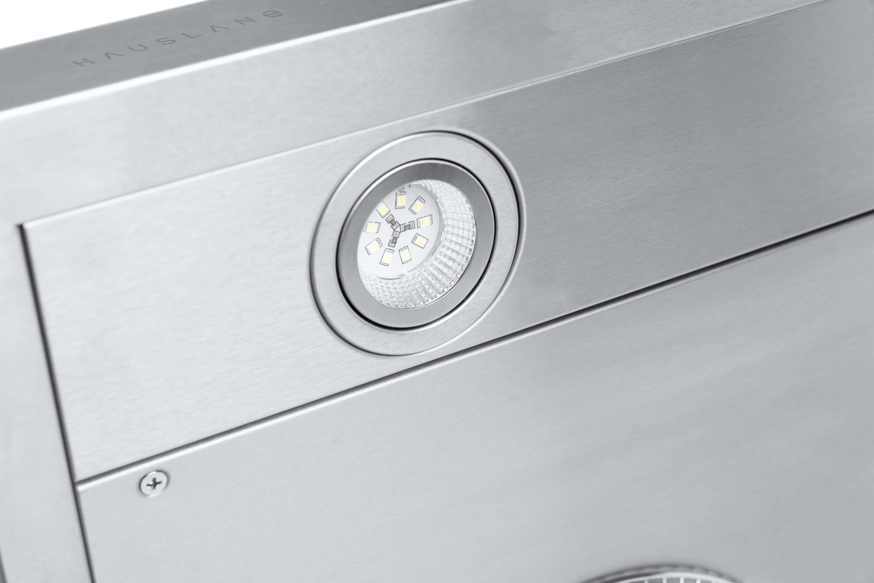 Hauslane 30-Inch 300 CFM Under Cabinet Push Button Range Hood with Grease Catchers in Stainless Steel (UC-C100SS-30) - Image 7