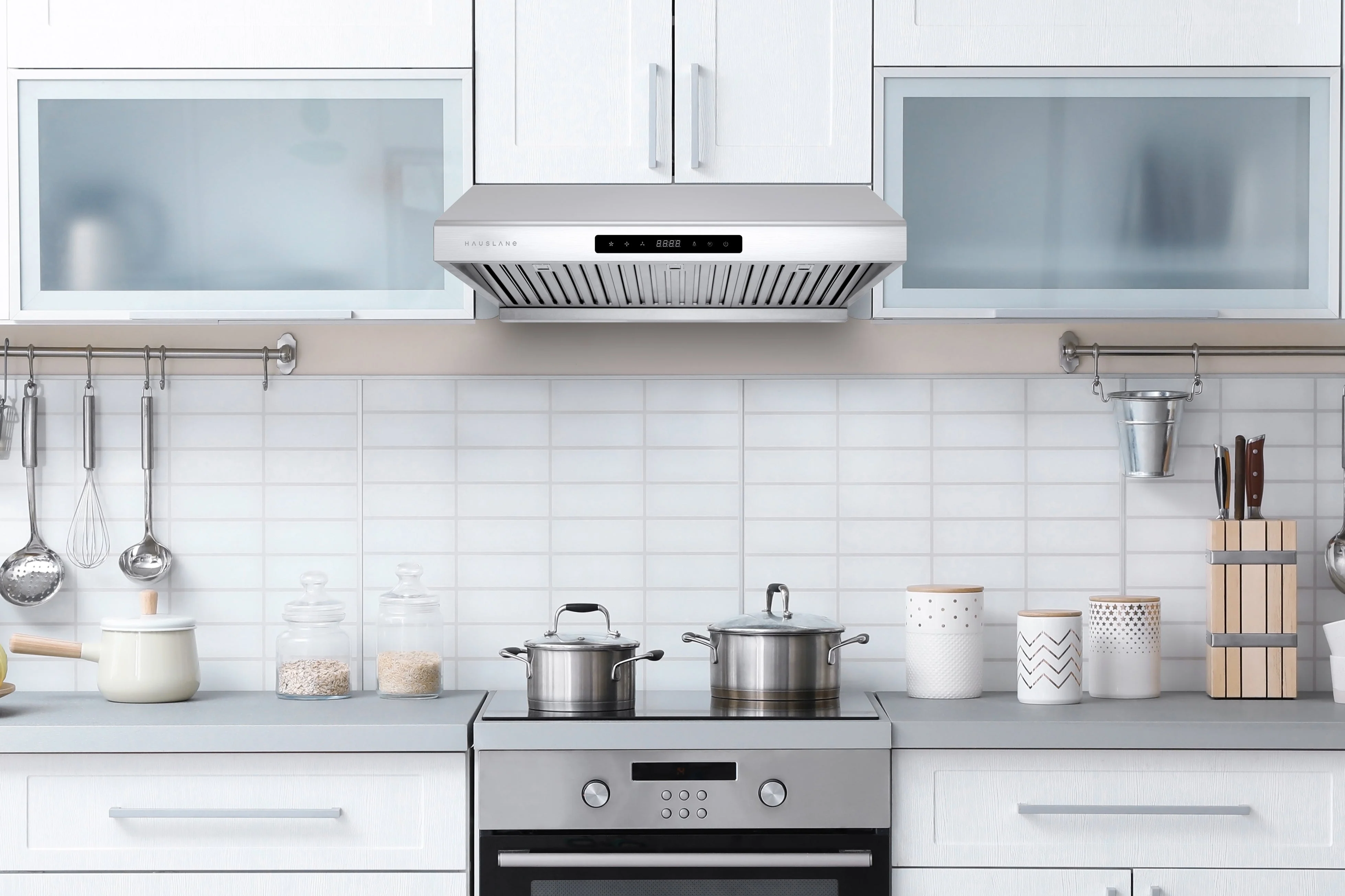 Hauslane 30-Inch Under Cabinet Range Hood with Stainless Steel Filters in Stainless Steel (UC-PS10SS-30) - Image 2