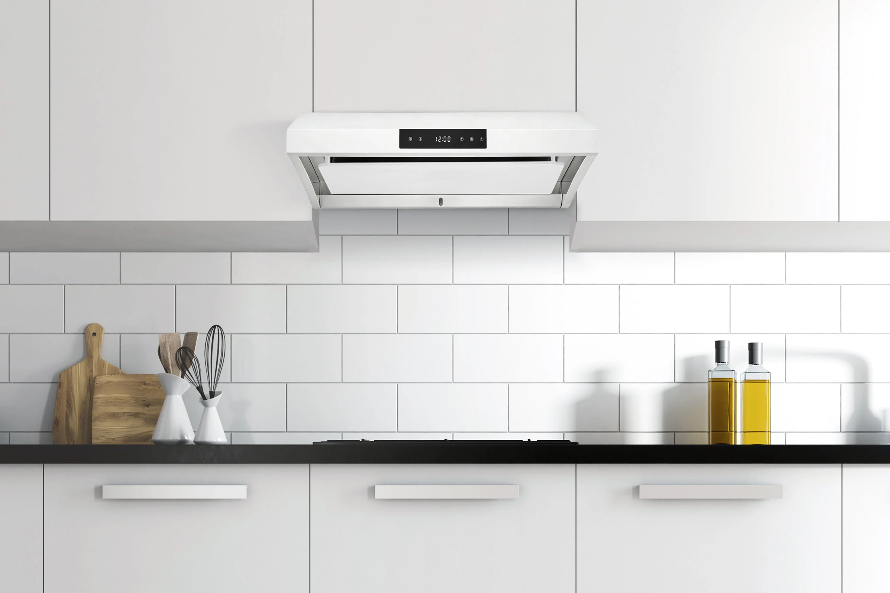 Hauslane 30-Inch Under Cabinet Self-Clean Touch Control Range Hood in Stainless Steel (UC-PS38SS-30) - Image 6