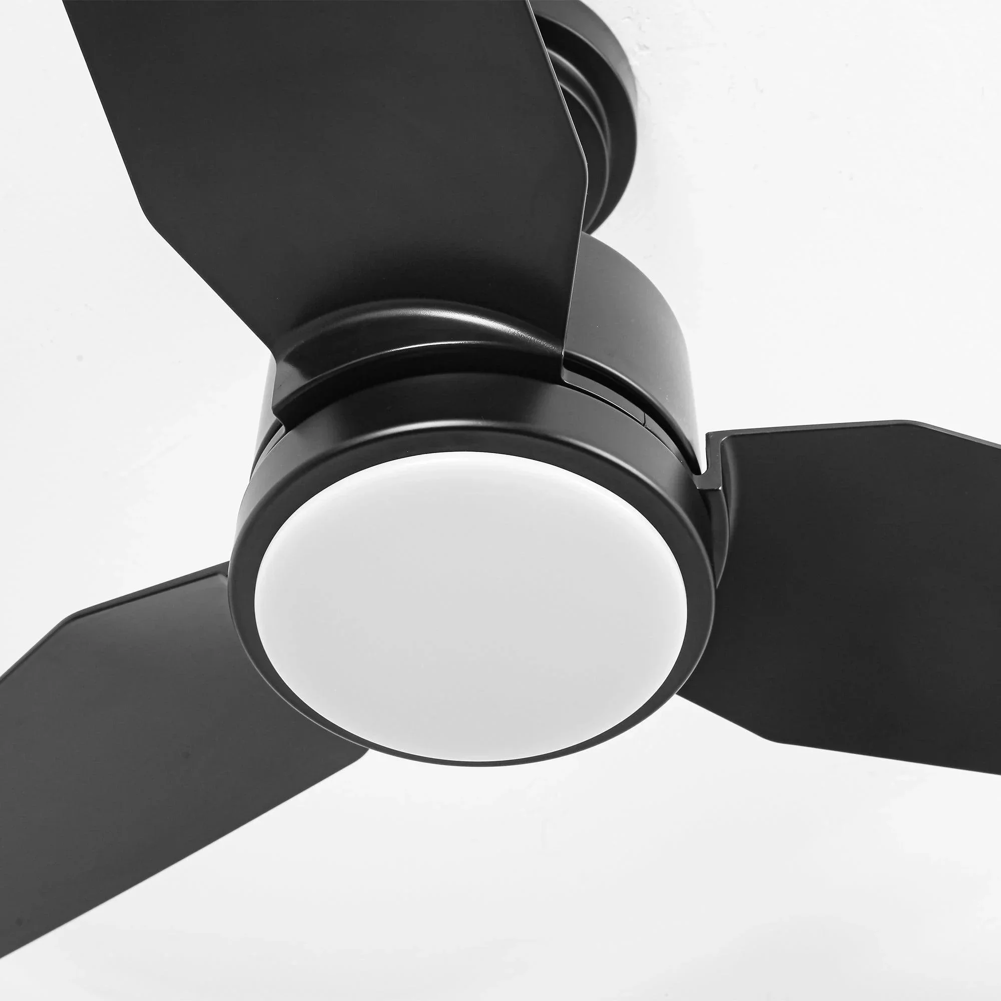 Parrot Uncle Vaczon 42-Inch DC Motor Modern Downrod Ceiling Fan with LED Light and Remote Control (VZA01A116BK) - Image 13
