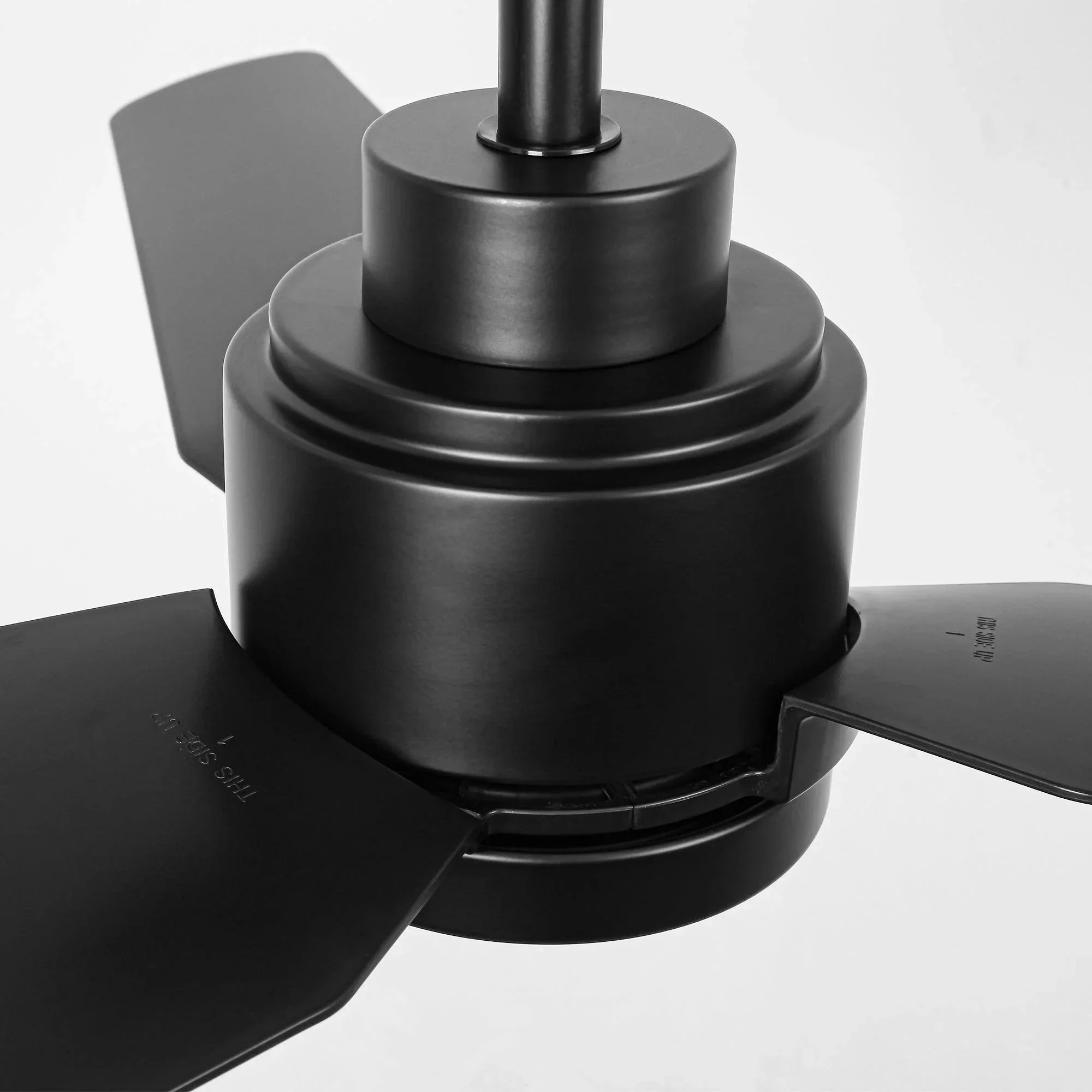 Parrot Uncle Vaczon 42-Inch DC Motor Modern Downrod Ceiling Fan with LED Light and Remote Control (VZA01A116BK) - Image 14