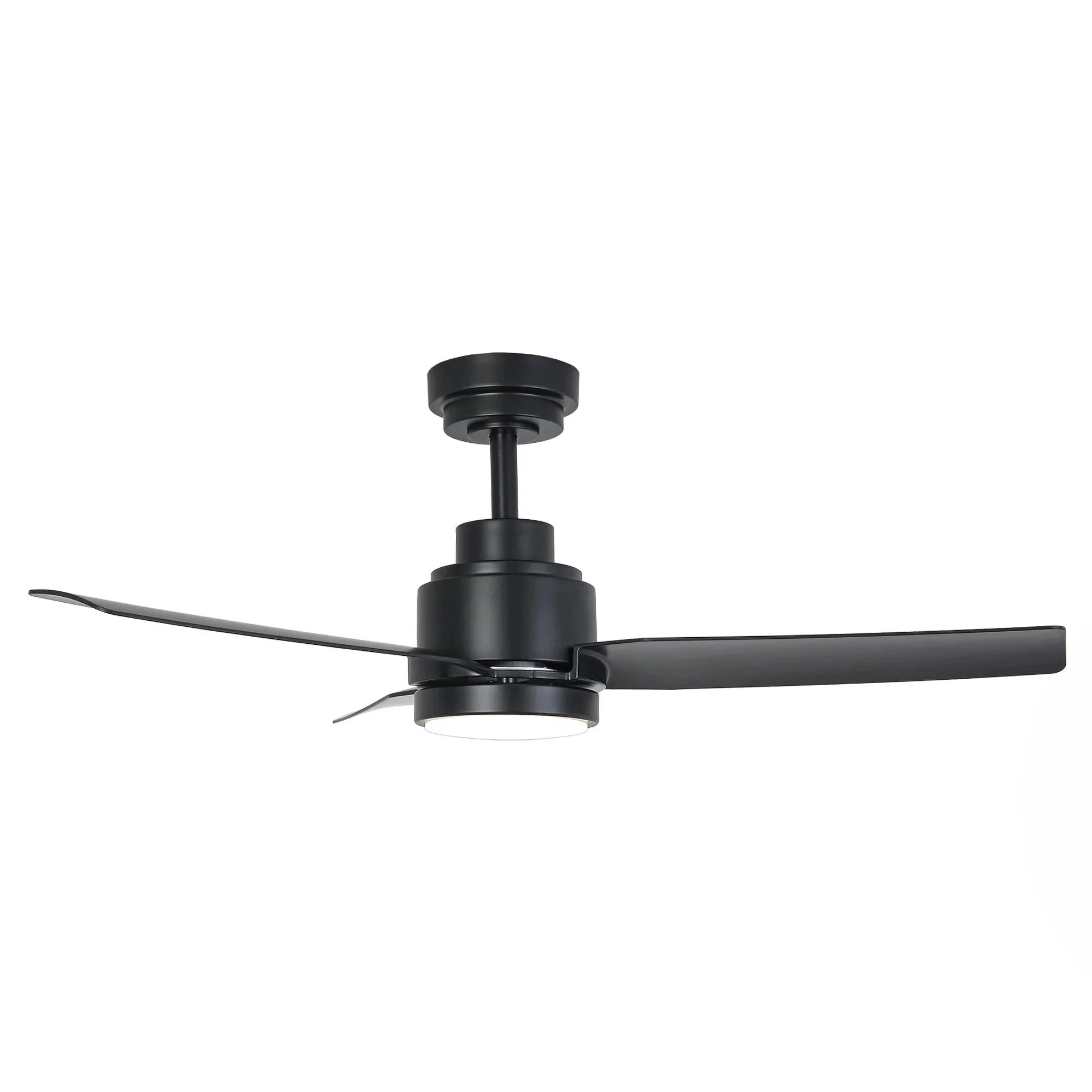 Parrot Uncle Vaczon 42-Inch DC Motor Modern Downrod Ceiling Fan with LED Light and Remote Control (VZA01A116BK) - Image 21