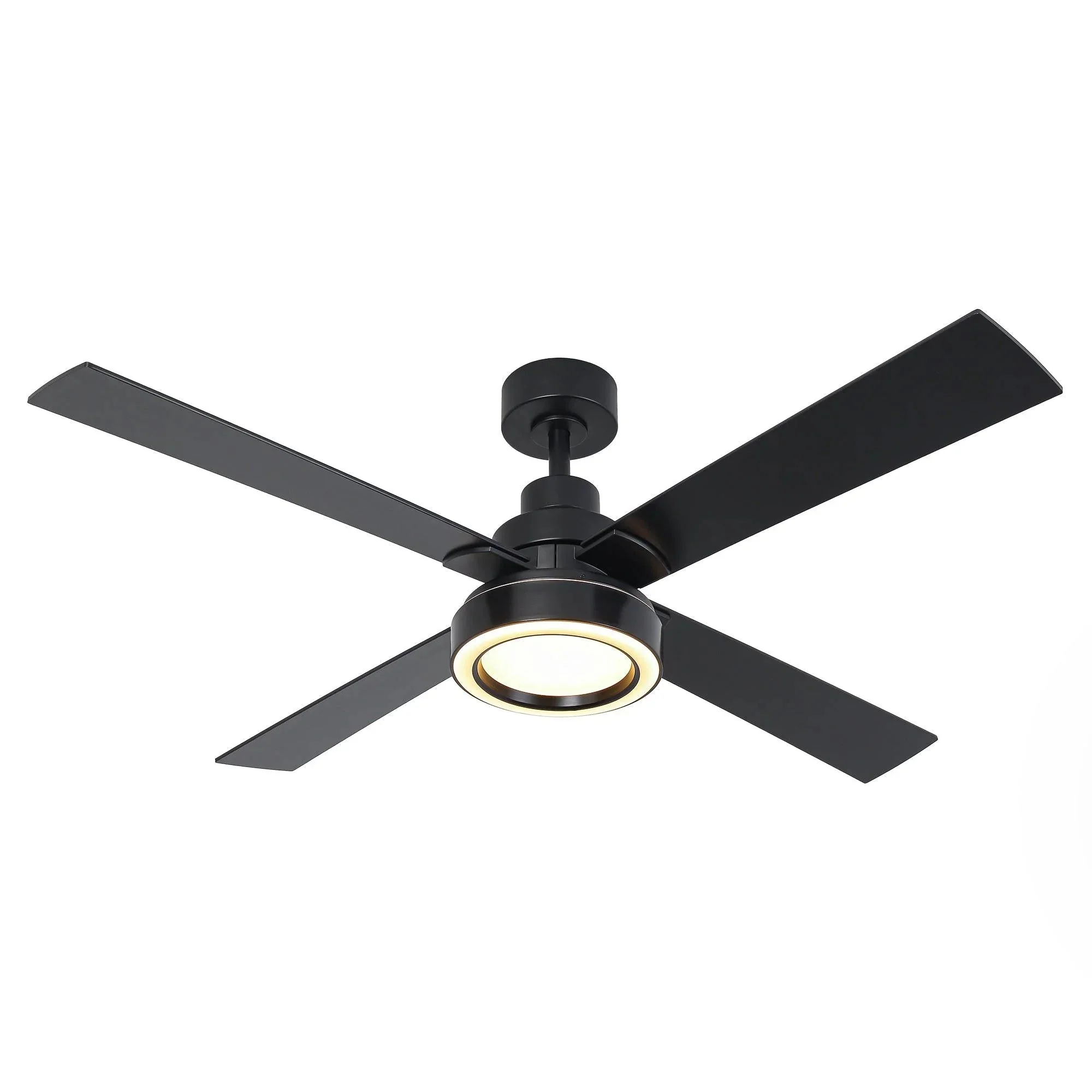 Parrot Uncle Vaczon 52-Inch 4 Blades DC Motor Modern Downrod Ceiling Fan with LED Light and Remote Control (VZA01B107A) - Image 15