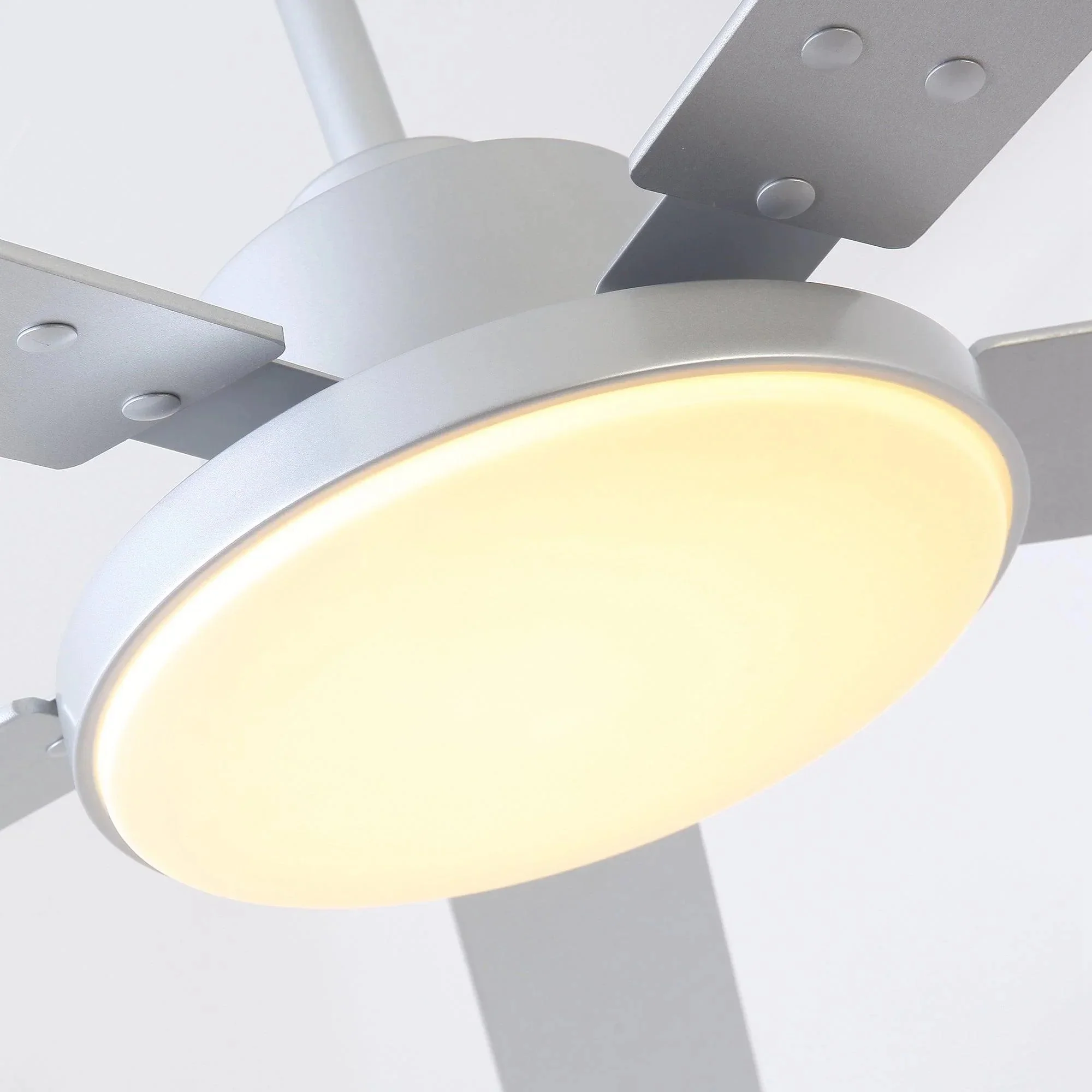 Parrot Uncle Vaczon 52-Inch Double-sided Blades Modern Ceiling Fan with Remote Control and LED Light - Image 14