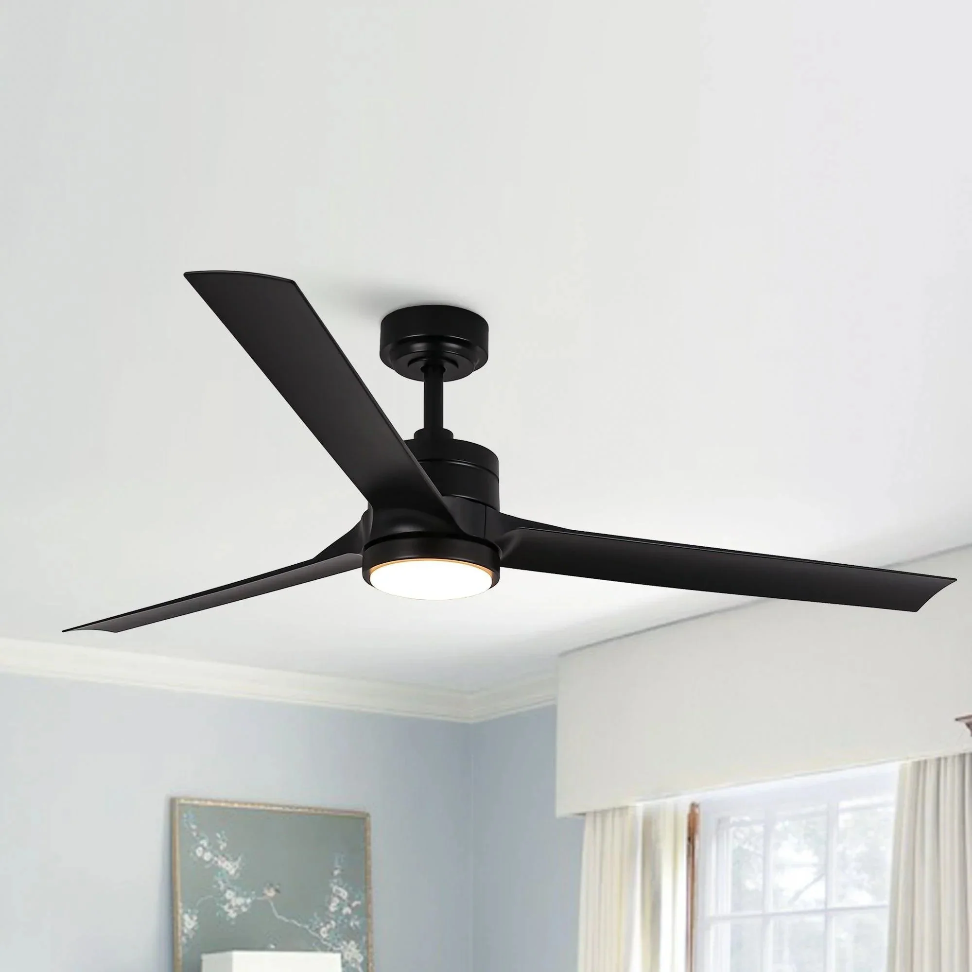 Parrot Uncle Vaczon 60-Inch Industrial Fan with LED Lighting and Remote Control (VZA01B111A) - Image 4