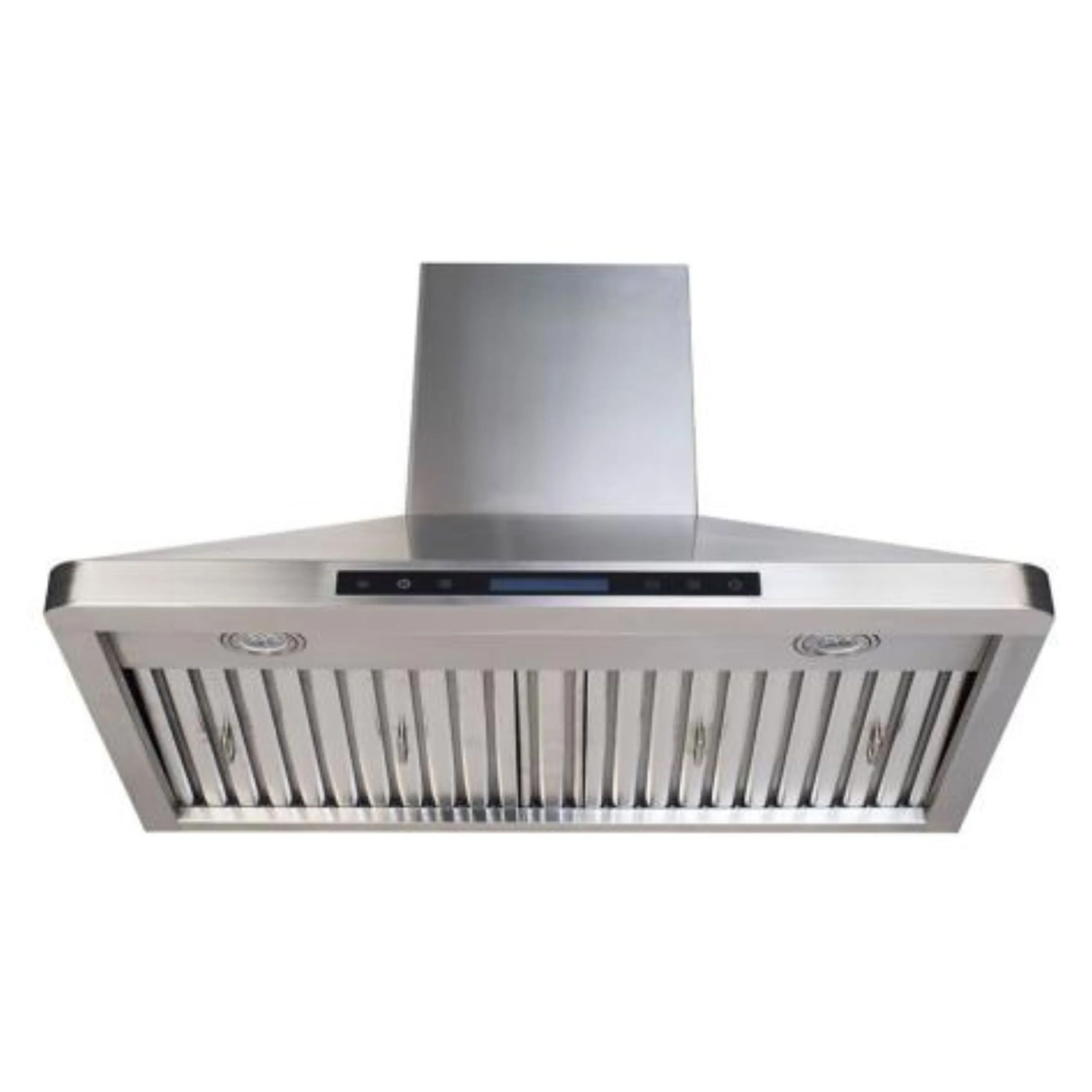 Verona 2-Piece Appliance Package - 36-Inch Dual Fuel Range with 5 Sealed Burners and Wall Mount Range Hood in Stainless Steel - Image 11