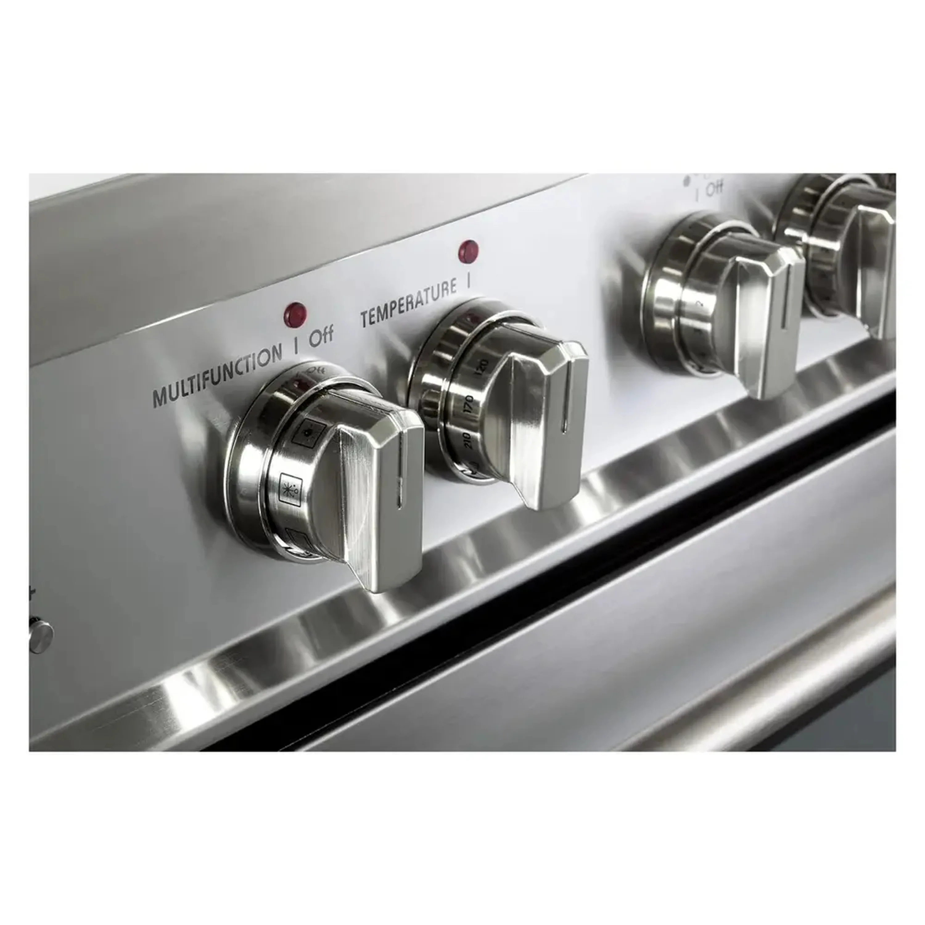 Verona 2-Piece Appliance Package - 36-Inch Electric Range with 5 Radiant Burners and Under Cabinet Range Hood in Stainless Steel - Image 7