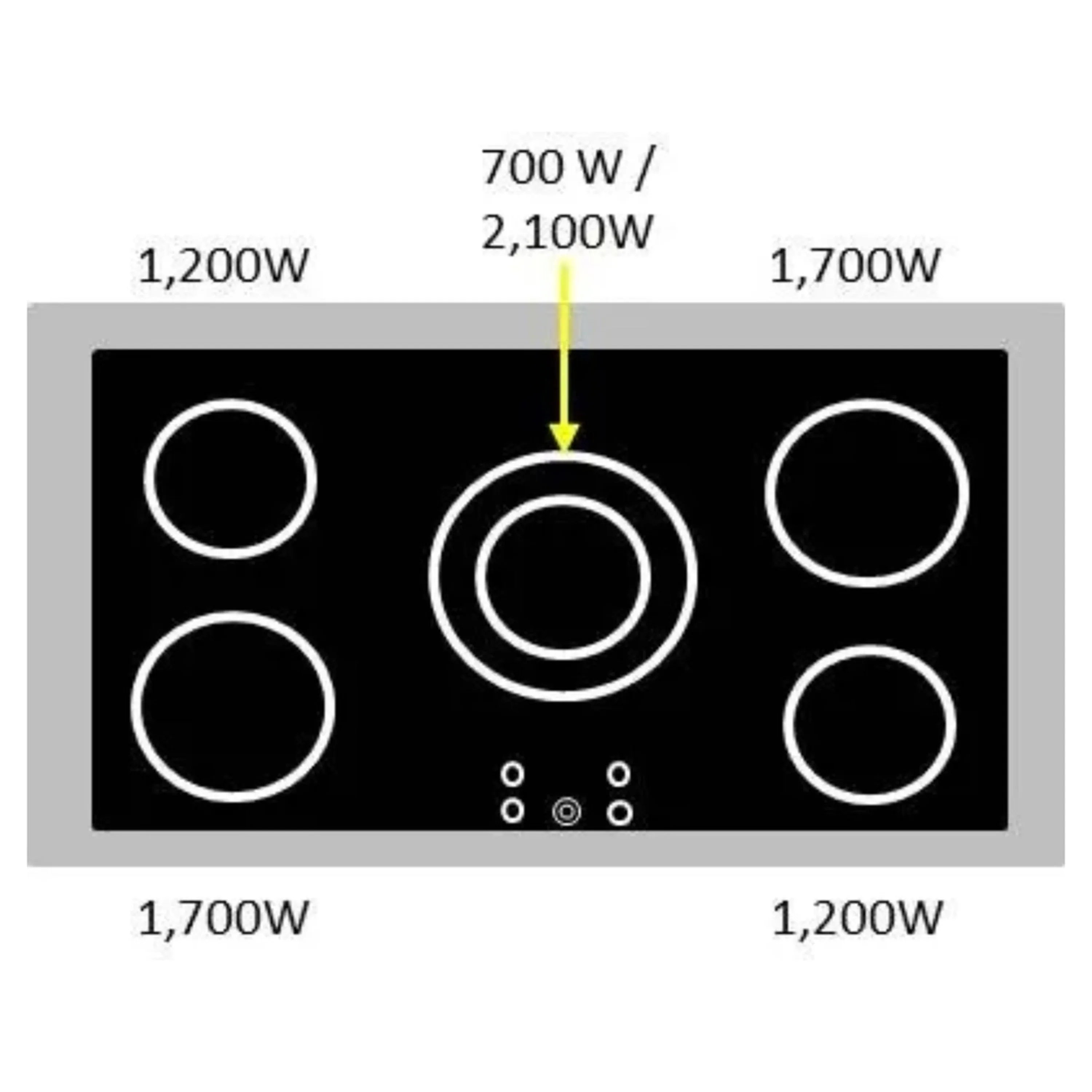 Verona 2-Piece Appliance Package - 36-Inch Electric Range with Double Oven and Wall Mount Range Hood in Stainless Steel - Image 13