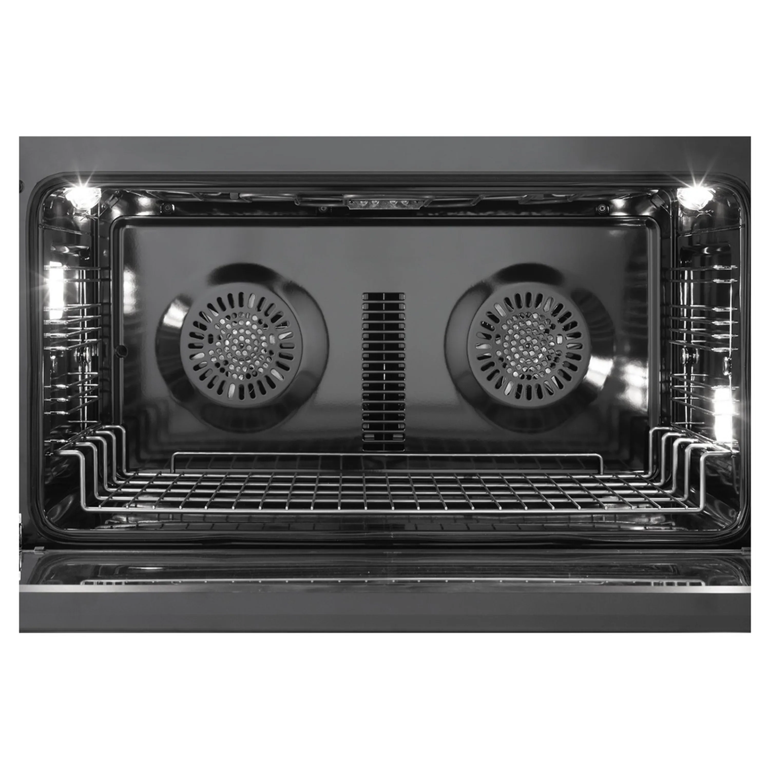 Verona 2-Piece Appliance Package - 36-Inch Induction Range with 5 Element Burners and Wall Mount Range Hood in Black - Image 9